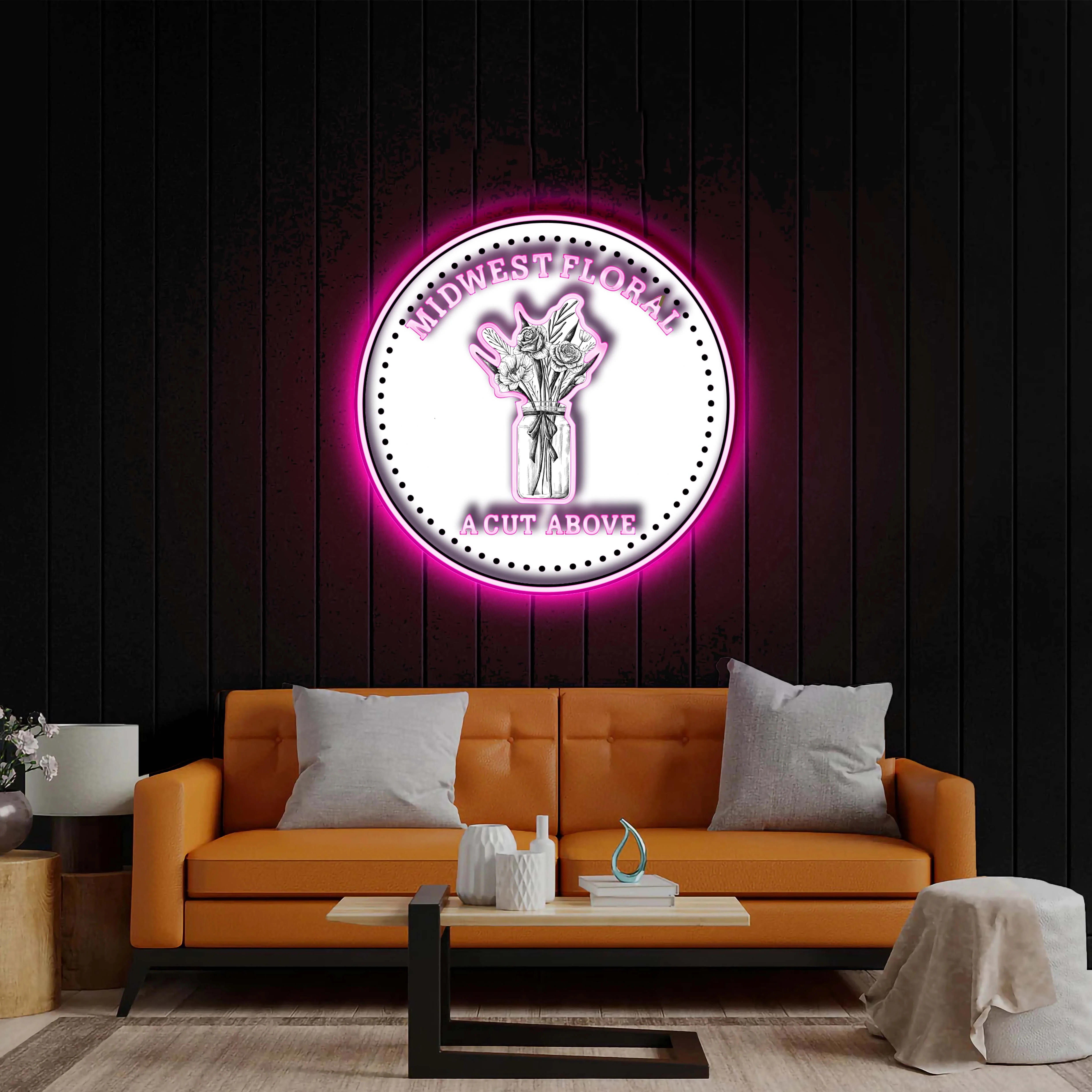 MIDWEST FLORAL – Premium Neon Artwork