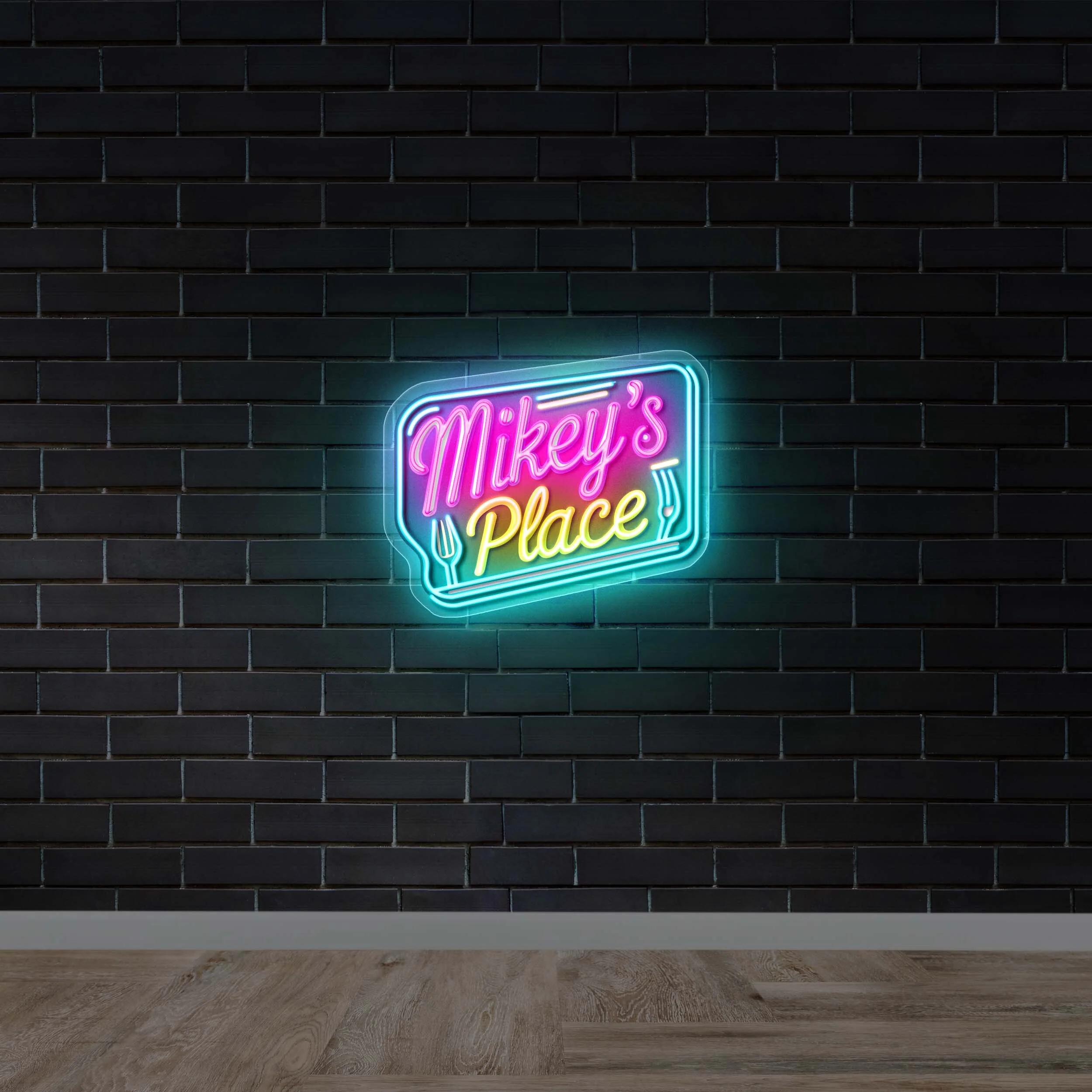 Mikey's Place - Premium Neon Artwork