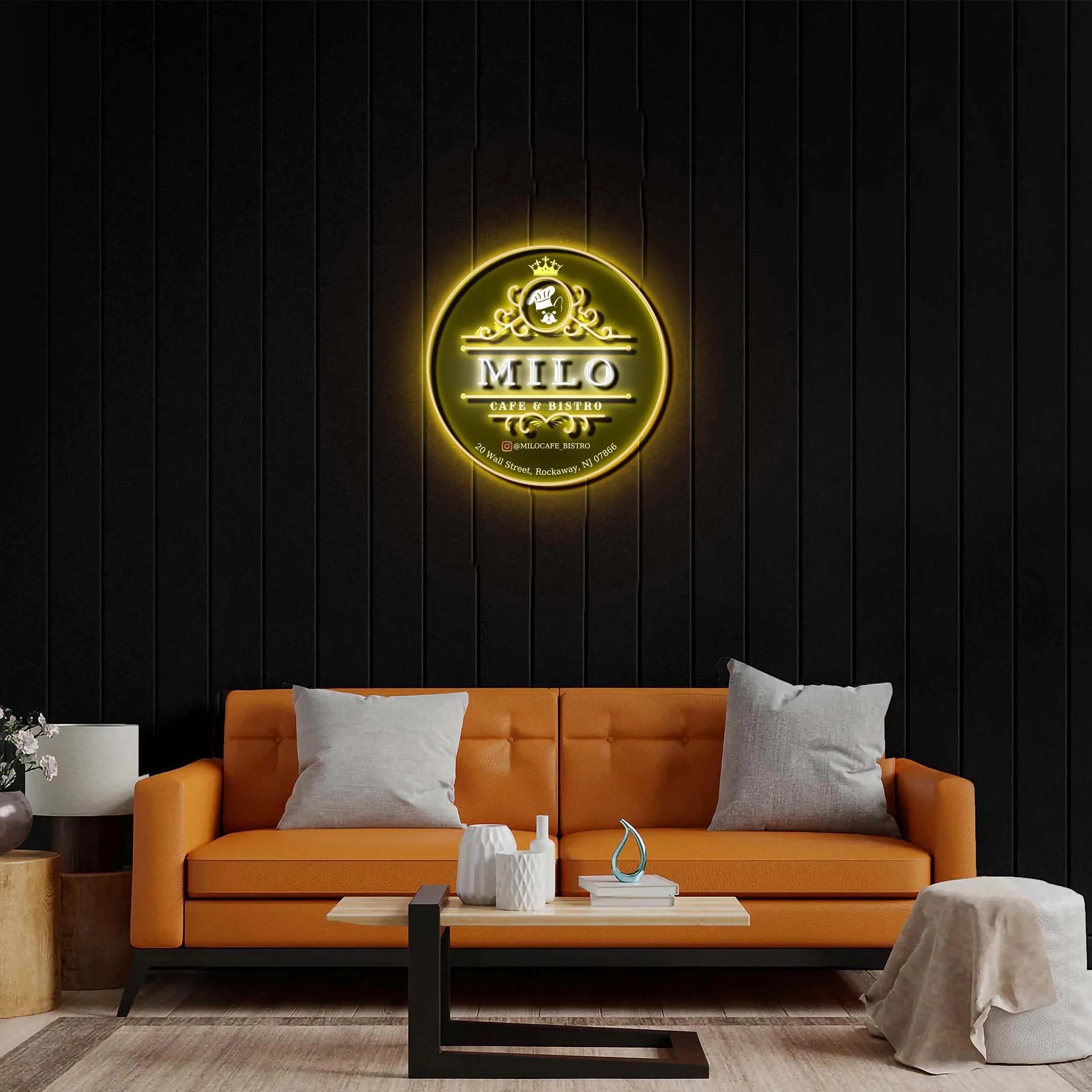 MILO - Premium Neon Artwork