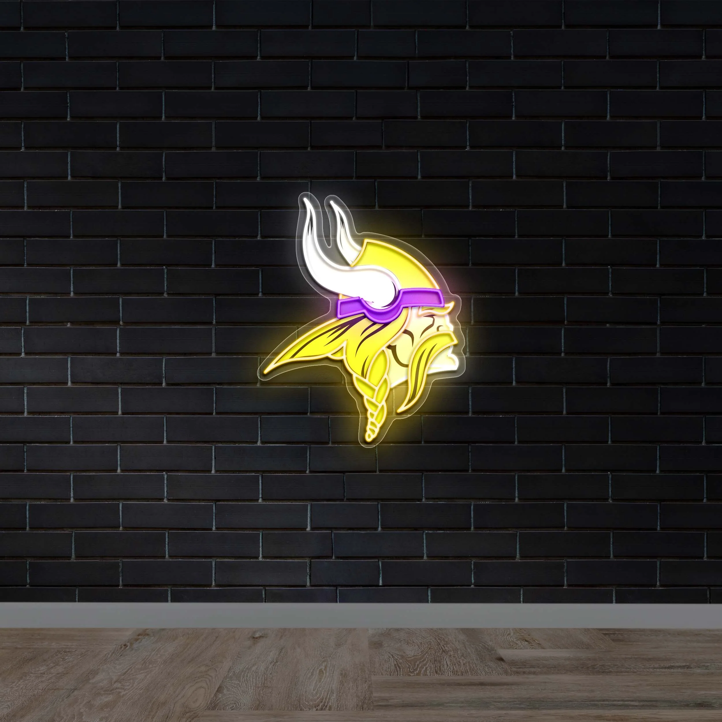Minnesota Vikings Logo – Premium Neon Artwork