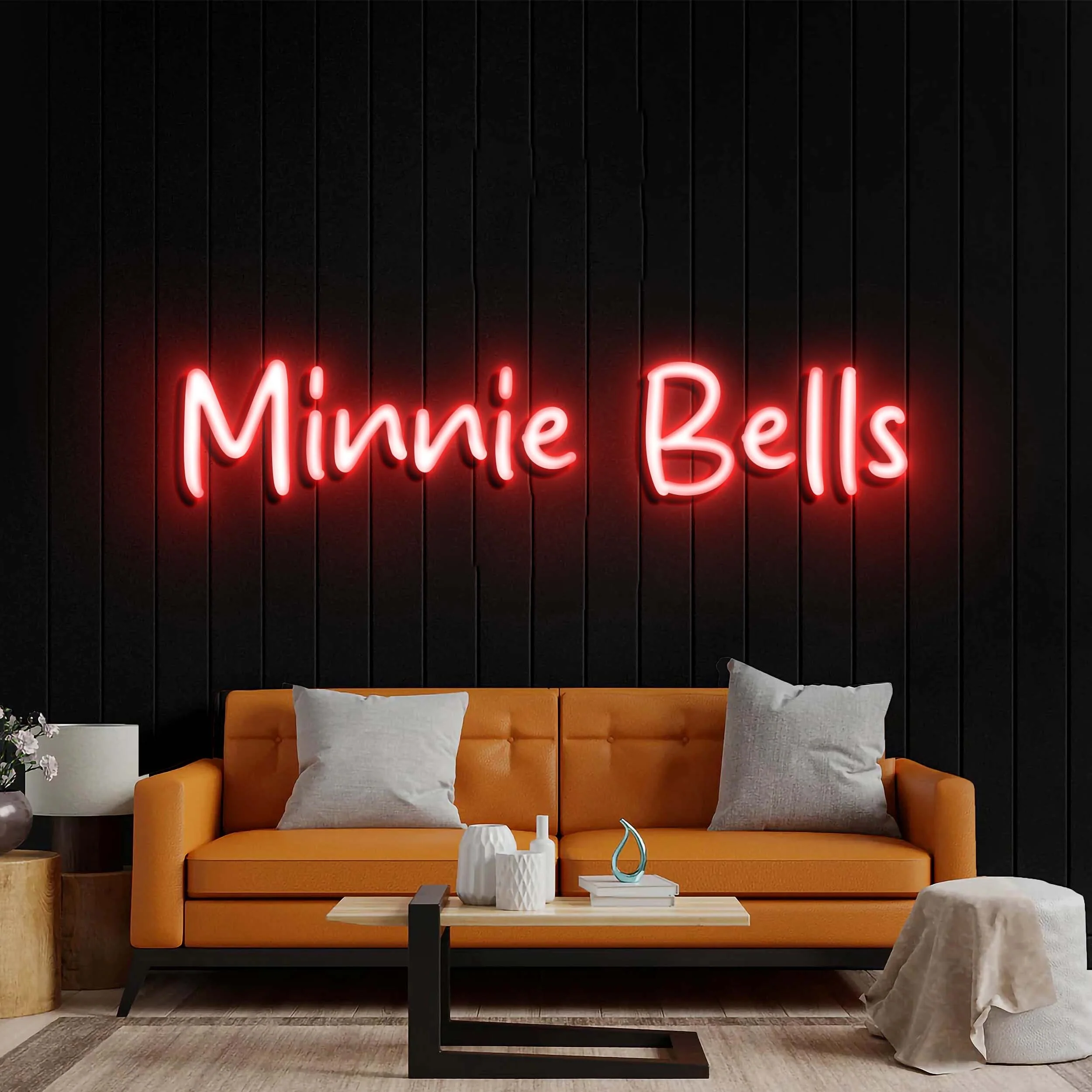 Minnie Bells - Premium Neon Artwork