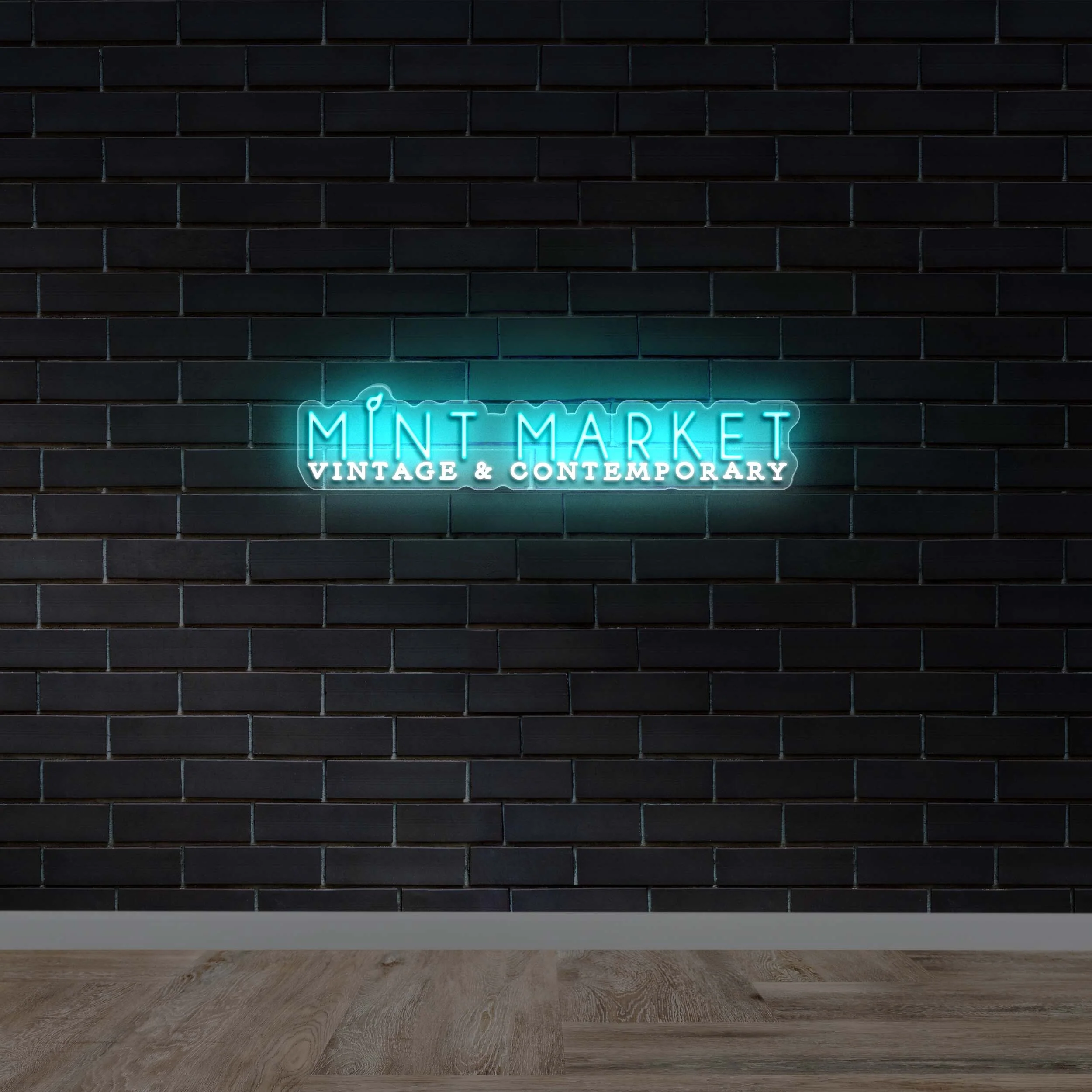 Mint Market - Premium Neon Artwork