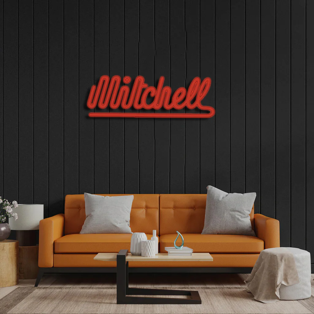 Mitchell (25 inch) - Premium Neon Artwork - Image 3