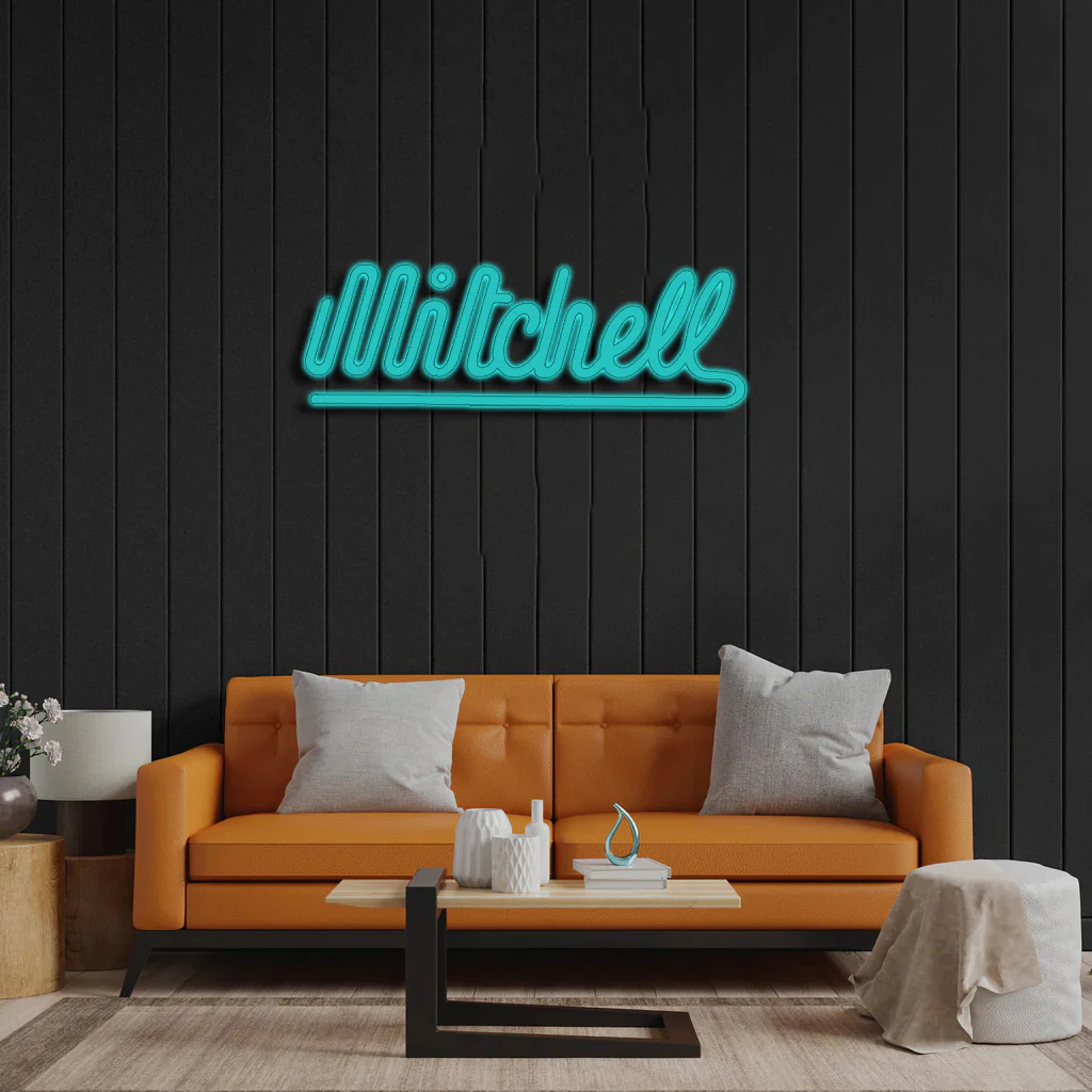 Mitchell (25 inch) - Premium Neon Artwork - Image 5