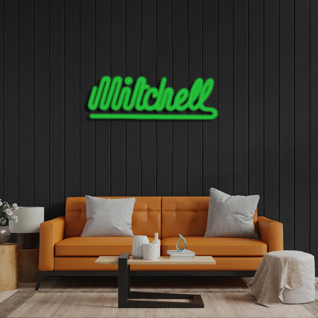 Mitchell (25 inch) - Premium Neon Artwork - Image 7