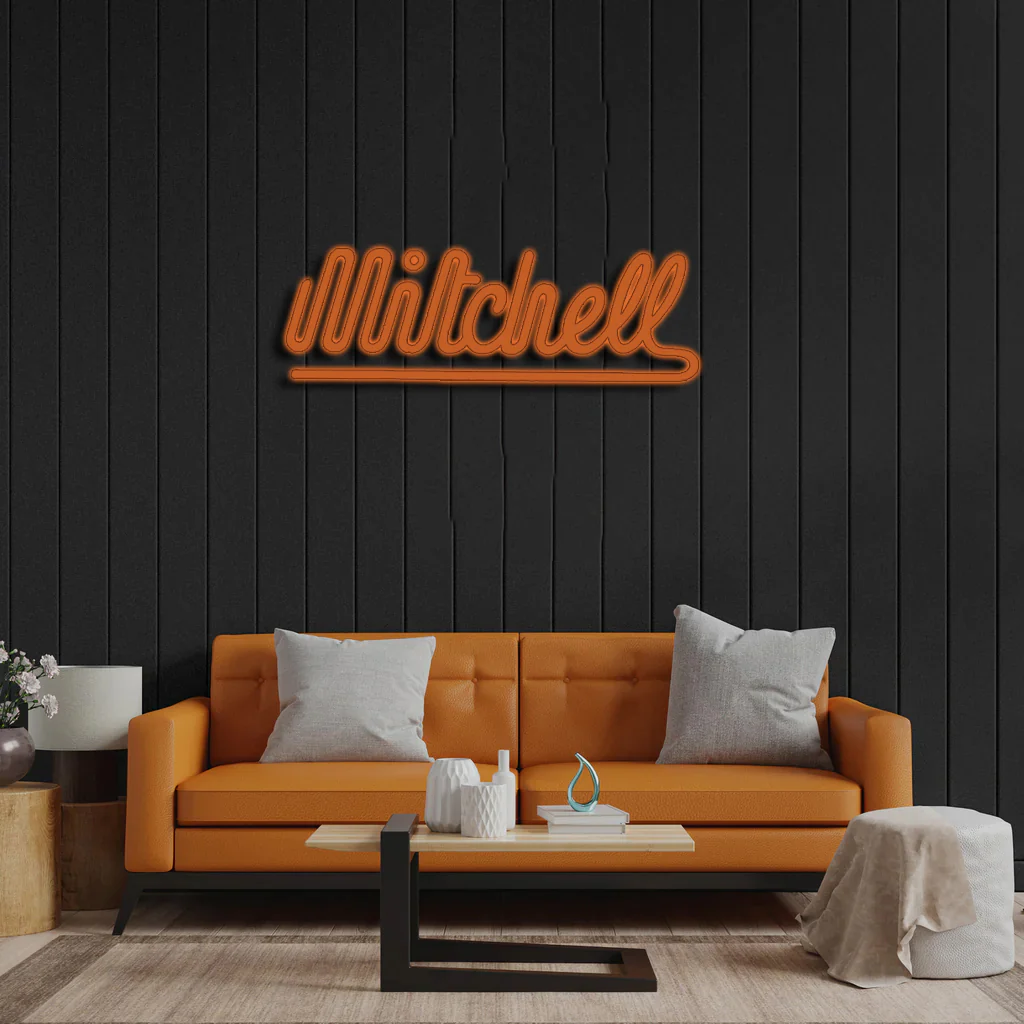 Mitchell (25 inch) - Premium Neon Artwork - Image 8