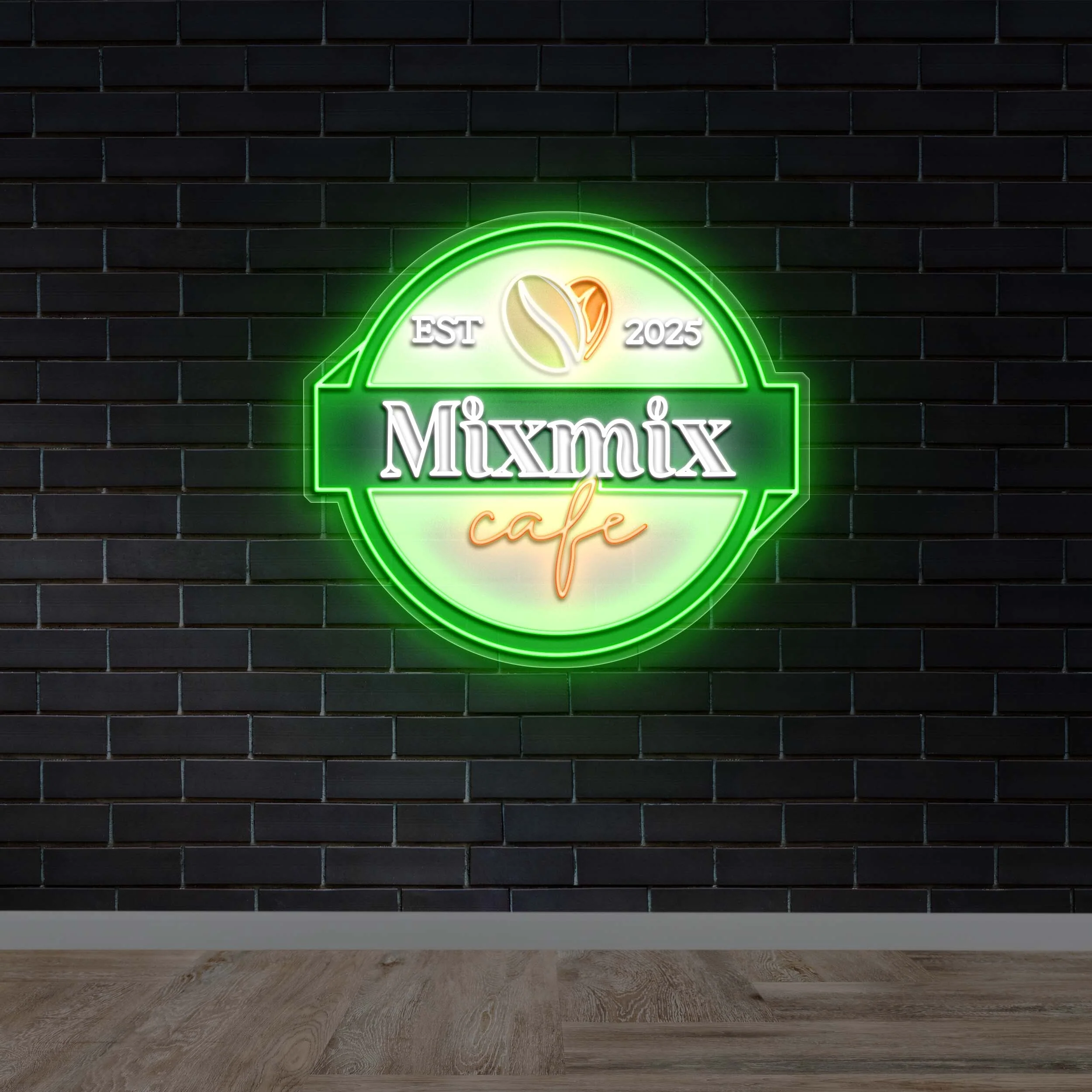 Mixmix Cafe - Premium Neon Artwork