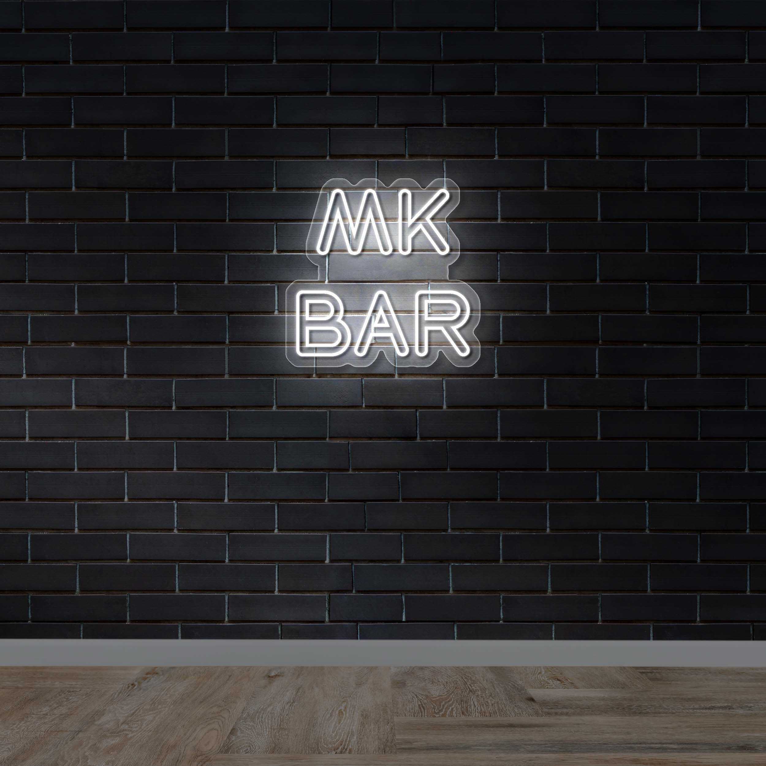 MK BAR - Premium Neon Artwork