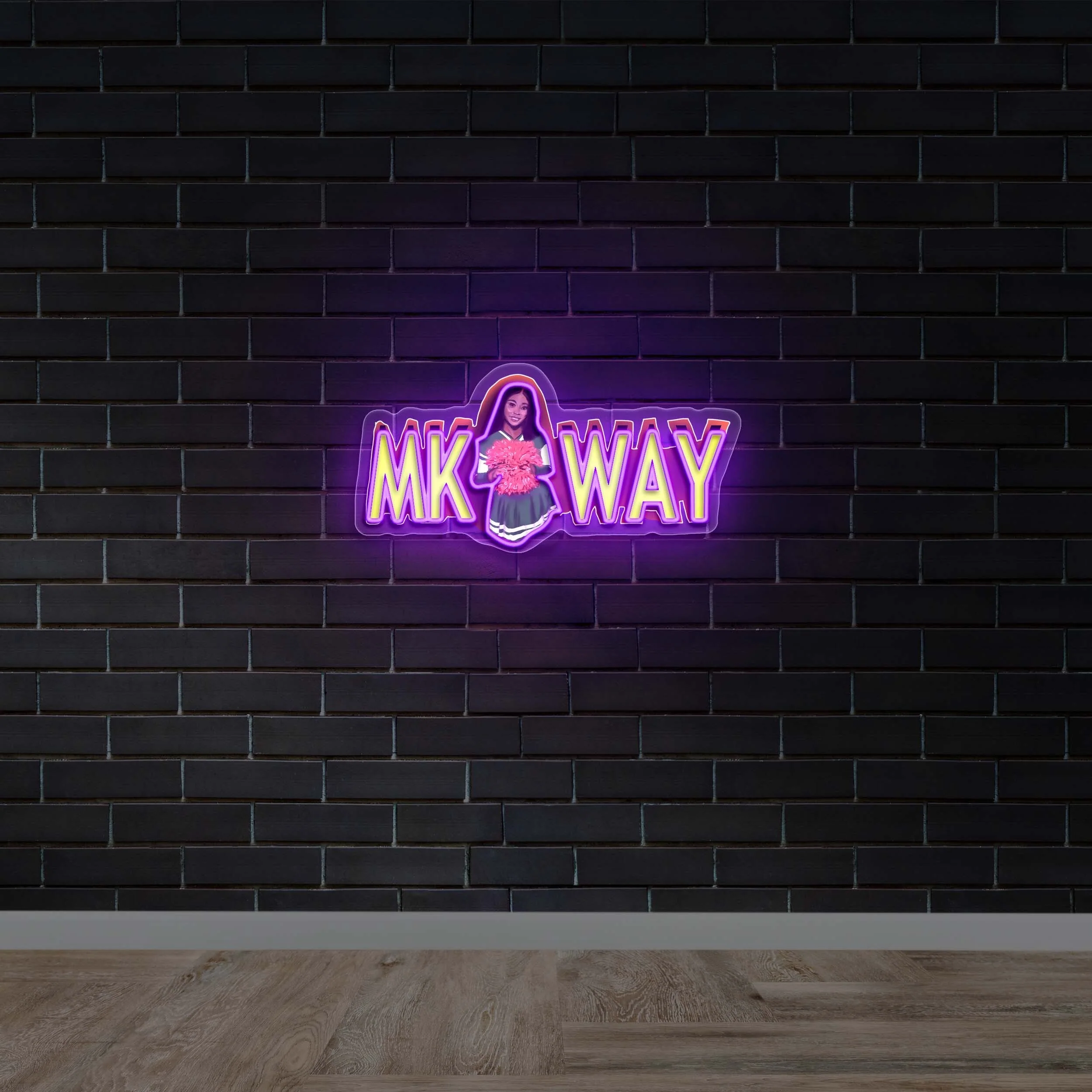MK WAY - Premium Neon Artwork