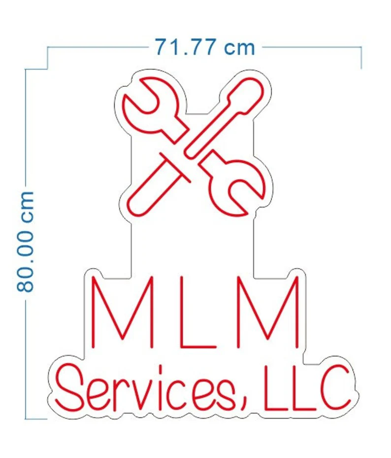 MLM Services - Premium Neon Artwork