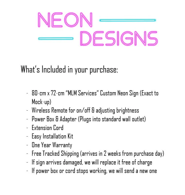 MLM Services - Premium Neon Artwork - Image 2