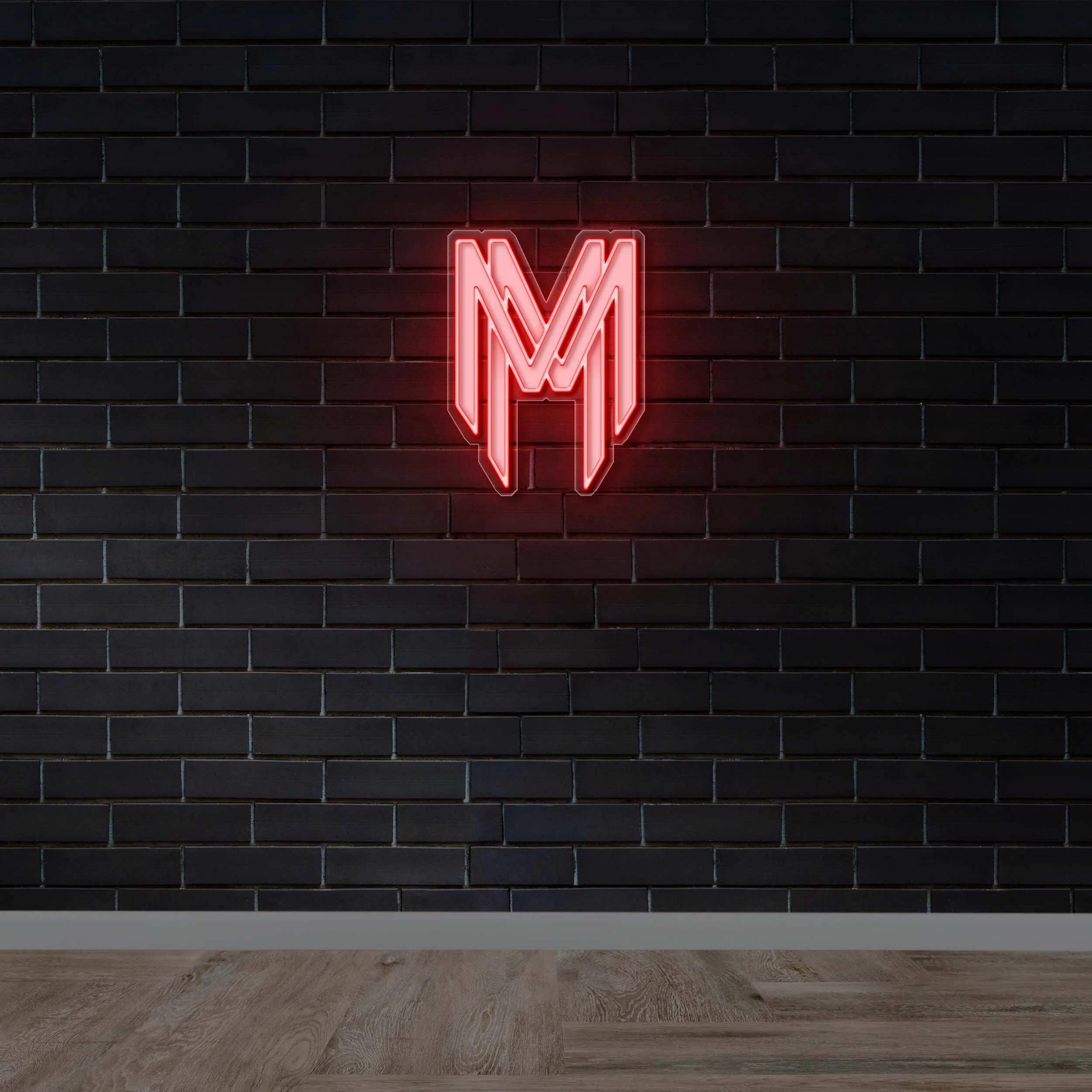 MM Logo - Premium Neon Artwork