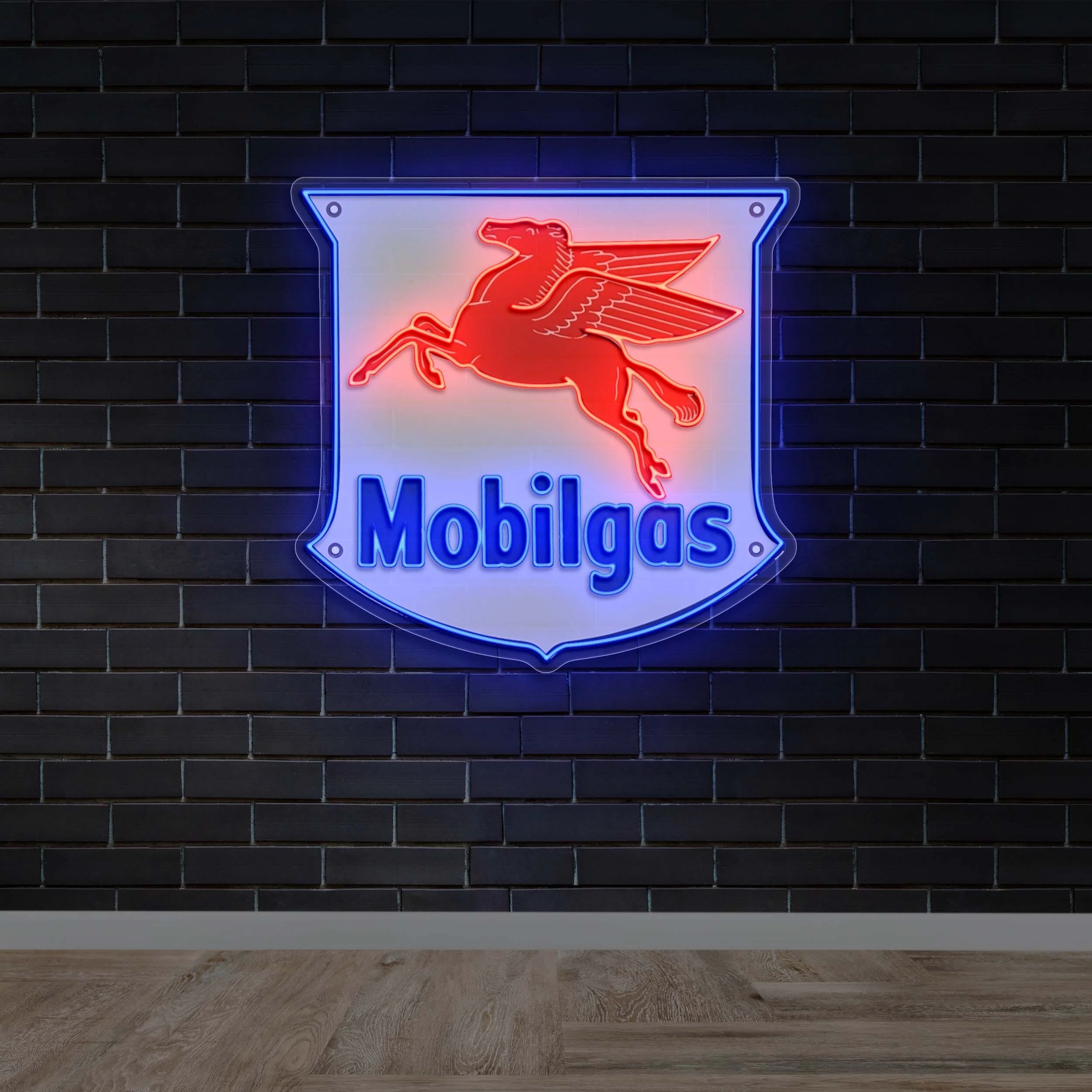 MOBILGAS - Premium Neon Artwork
