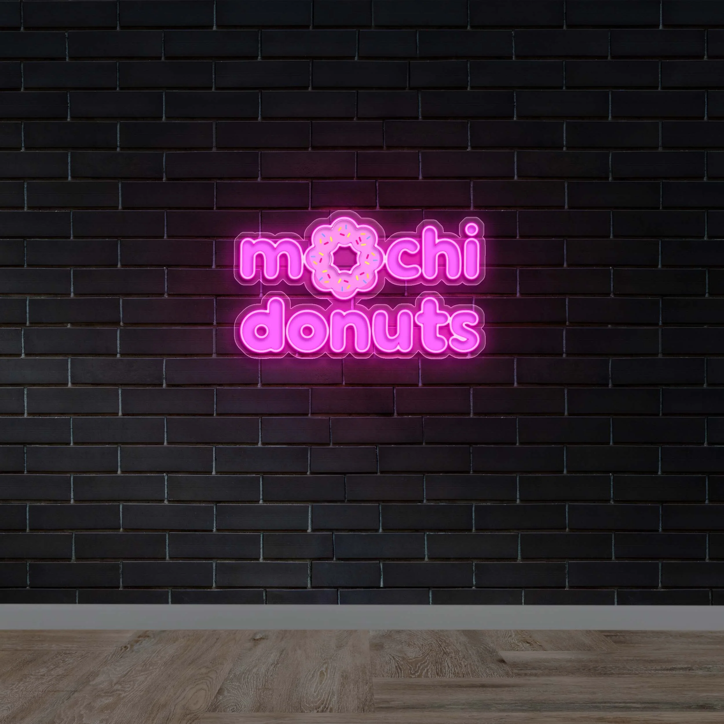 Mochi Donuts - Premium Neon Artwork