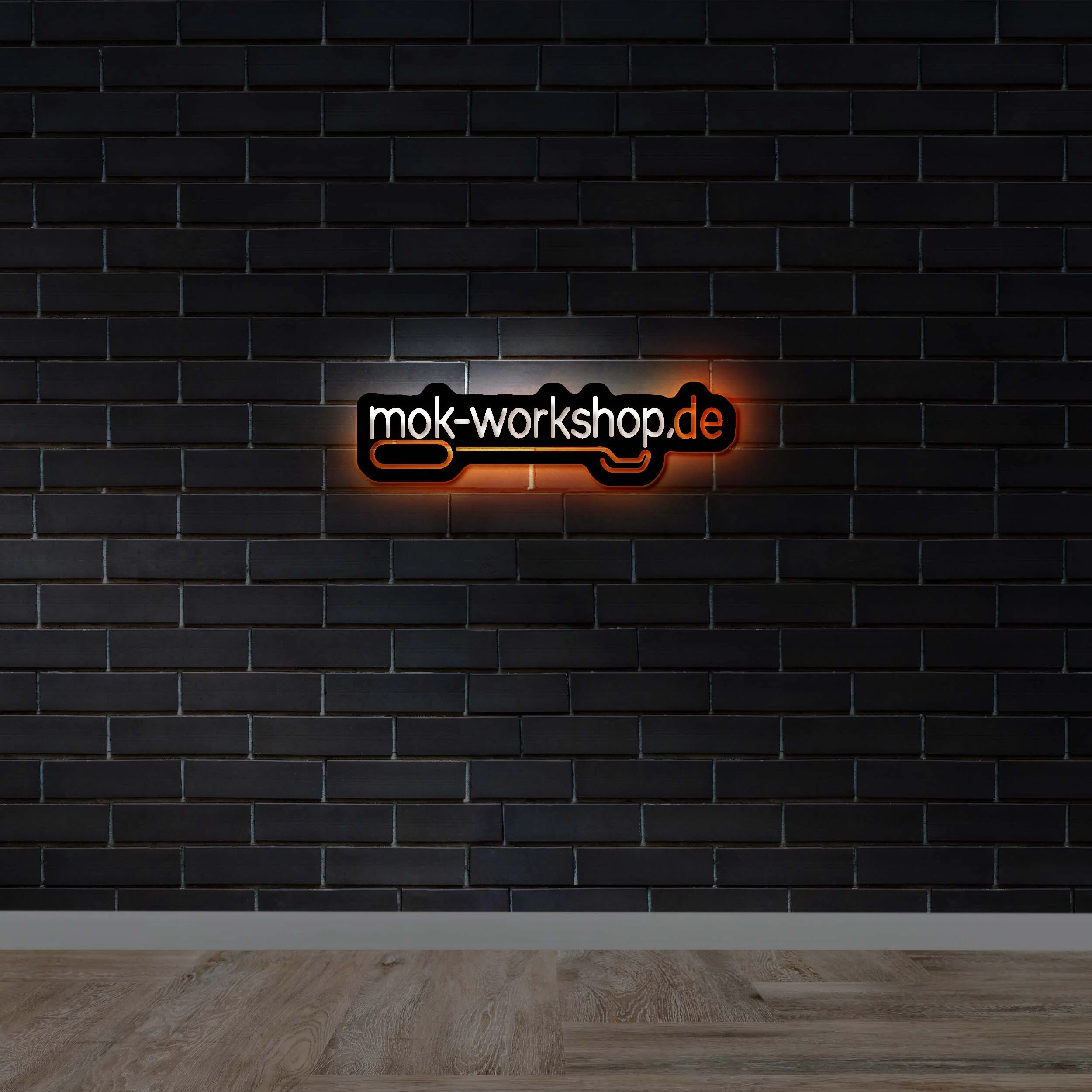 mok-workshop.de (backlit version) - Premium Neon Artwork - Image 2