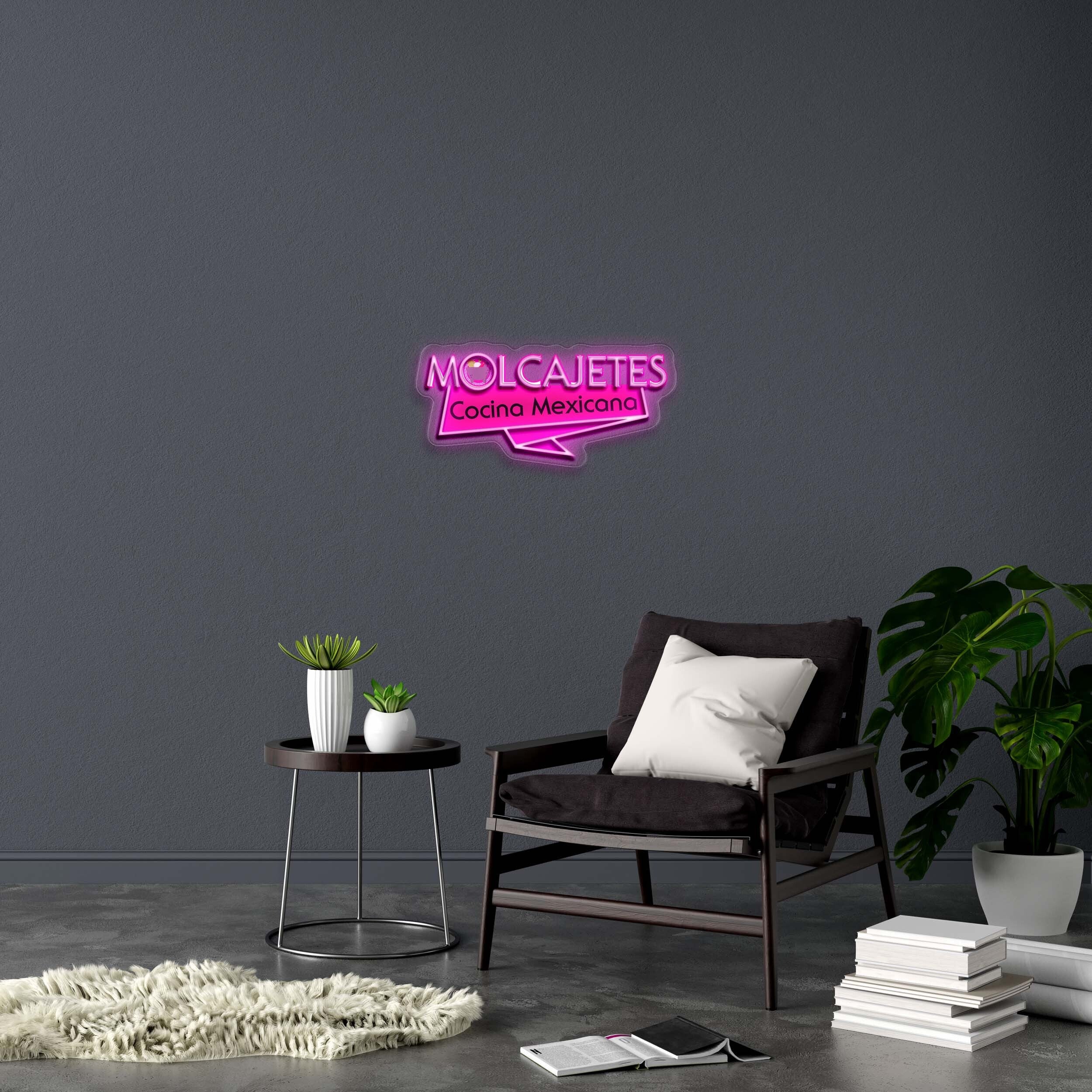 MOLCAJETES - Premium Neon Artwork