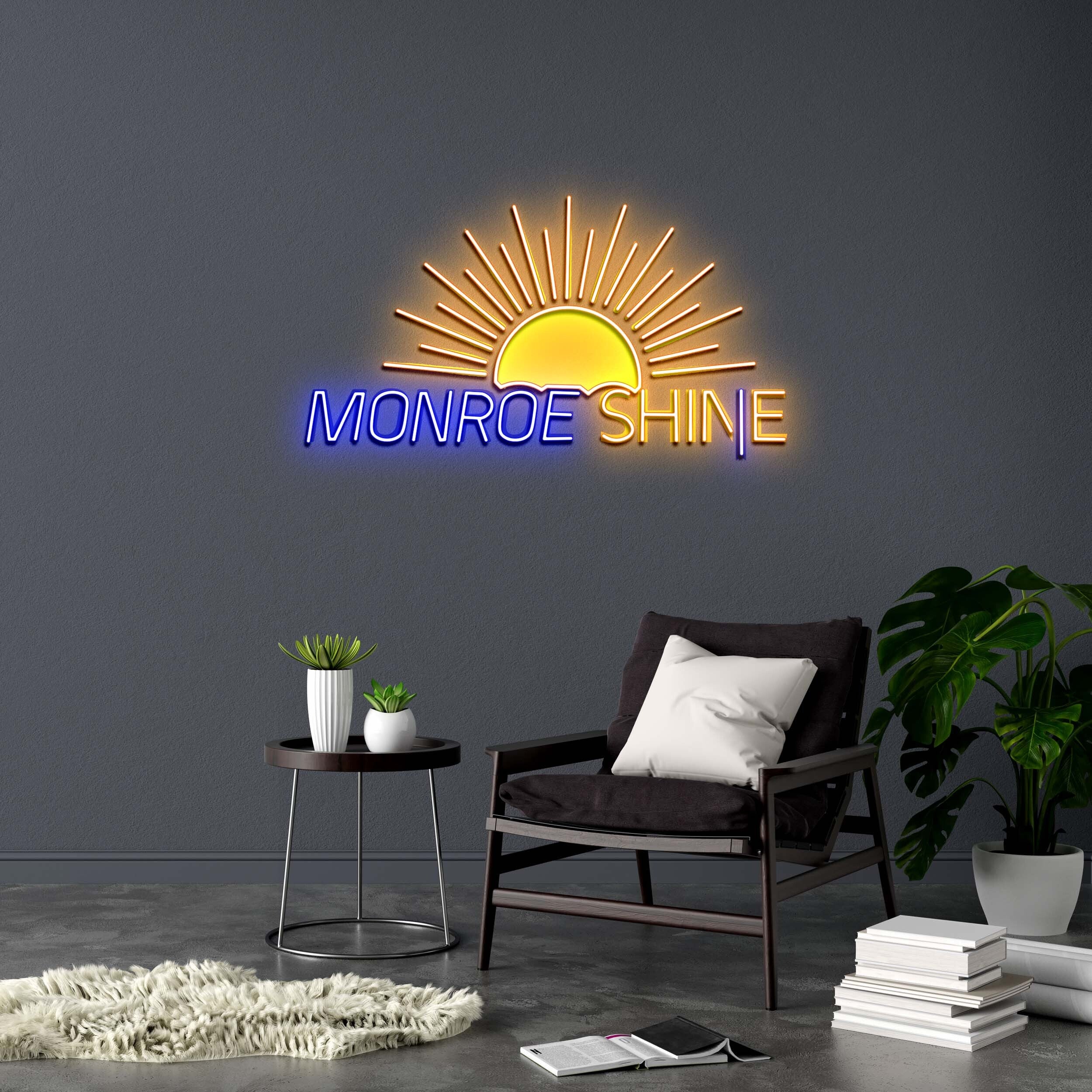 MONROE SHINE | 4th Version - Premium Neon Artwork
