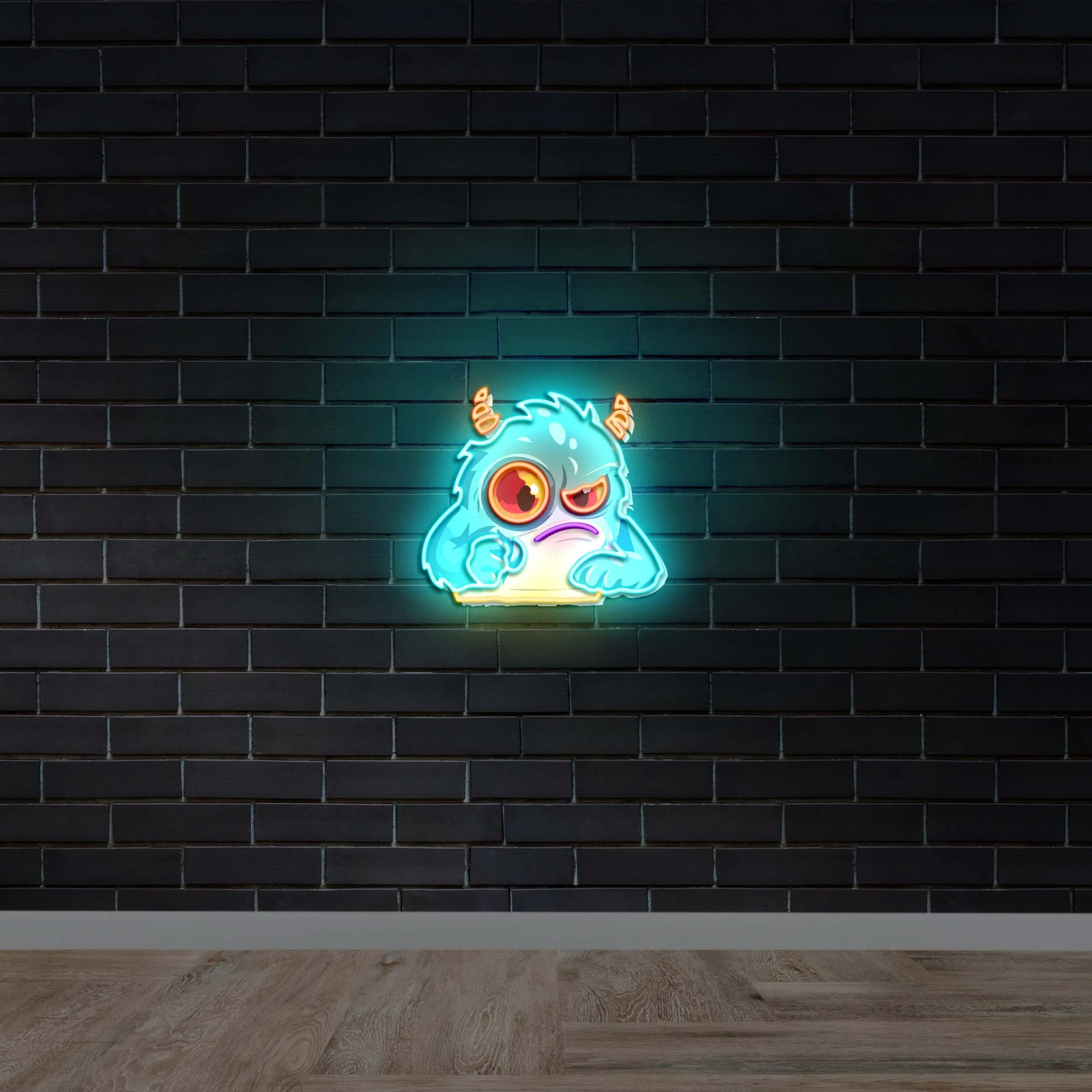 MONSTER- Premium Neon Artwork