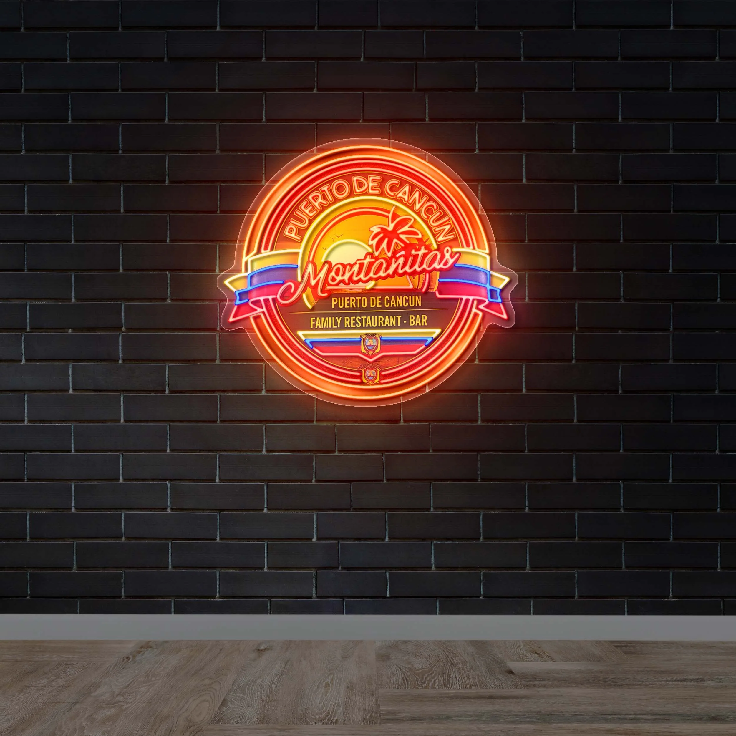 MONTANITAS - Premium Neon Artwork