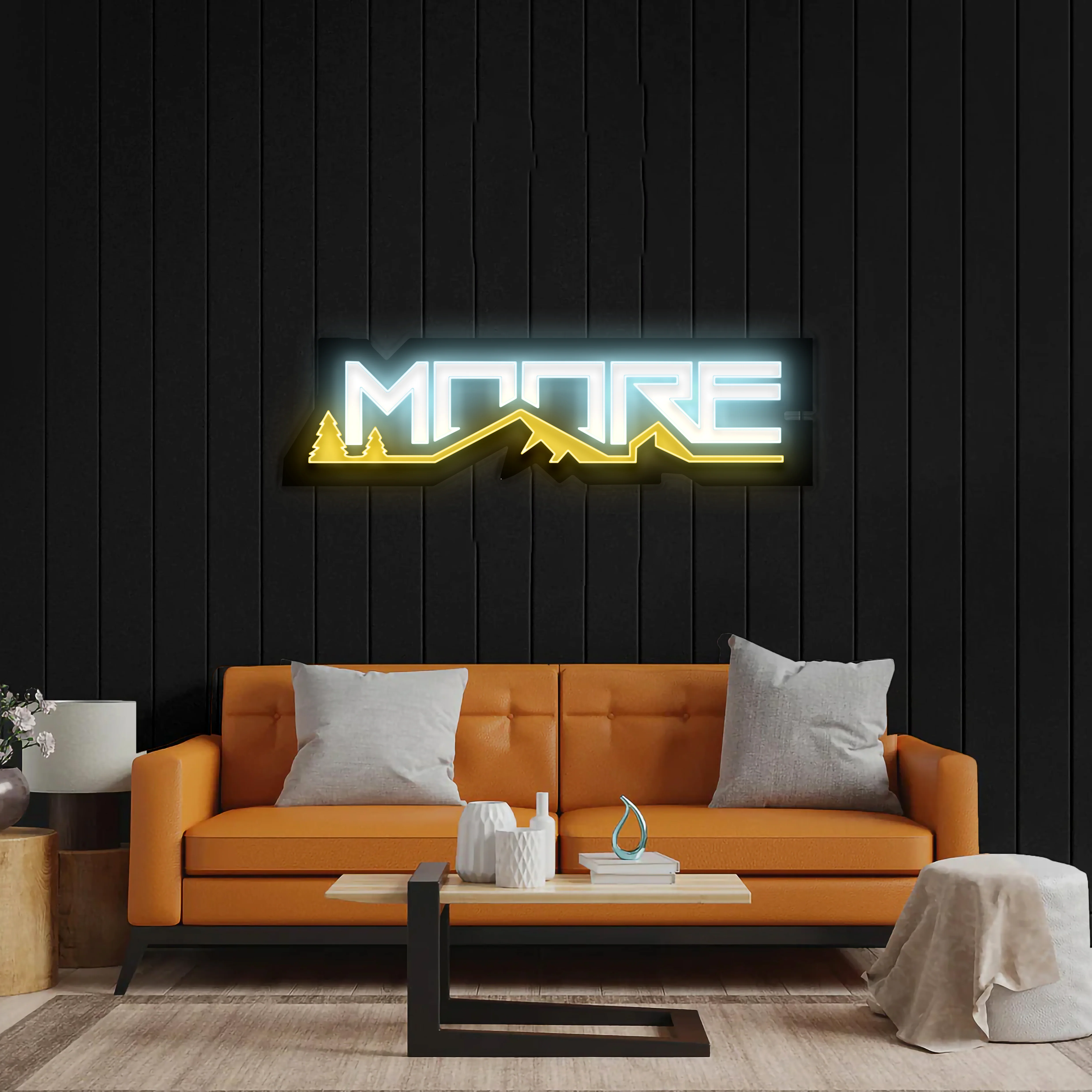 Moore - Premium Neon Artwork