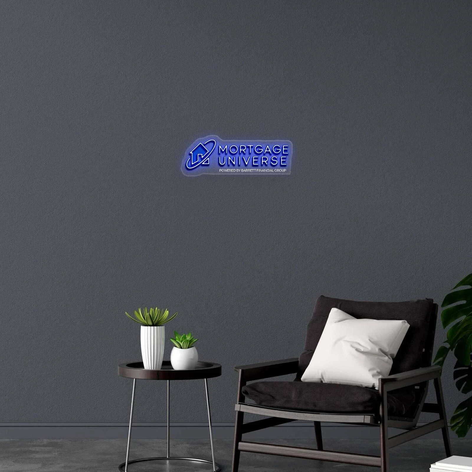MORTGAGE UNIVERSE - Premium Neon Artwork
