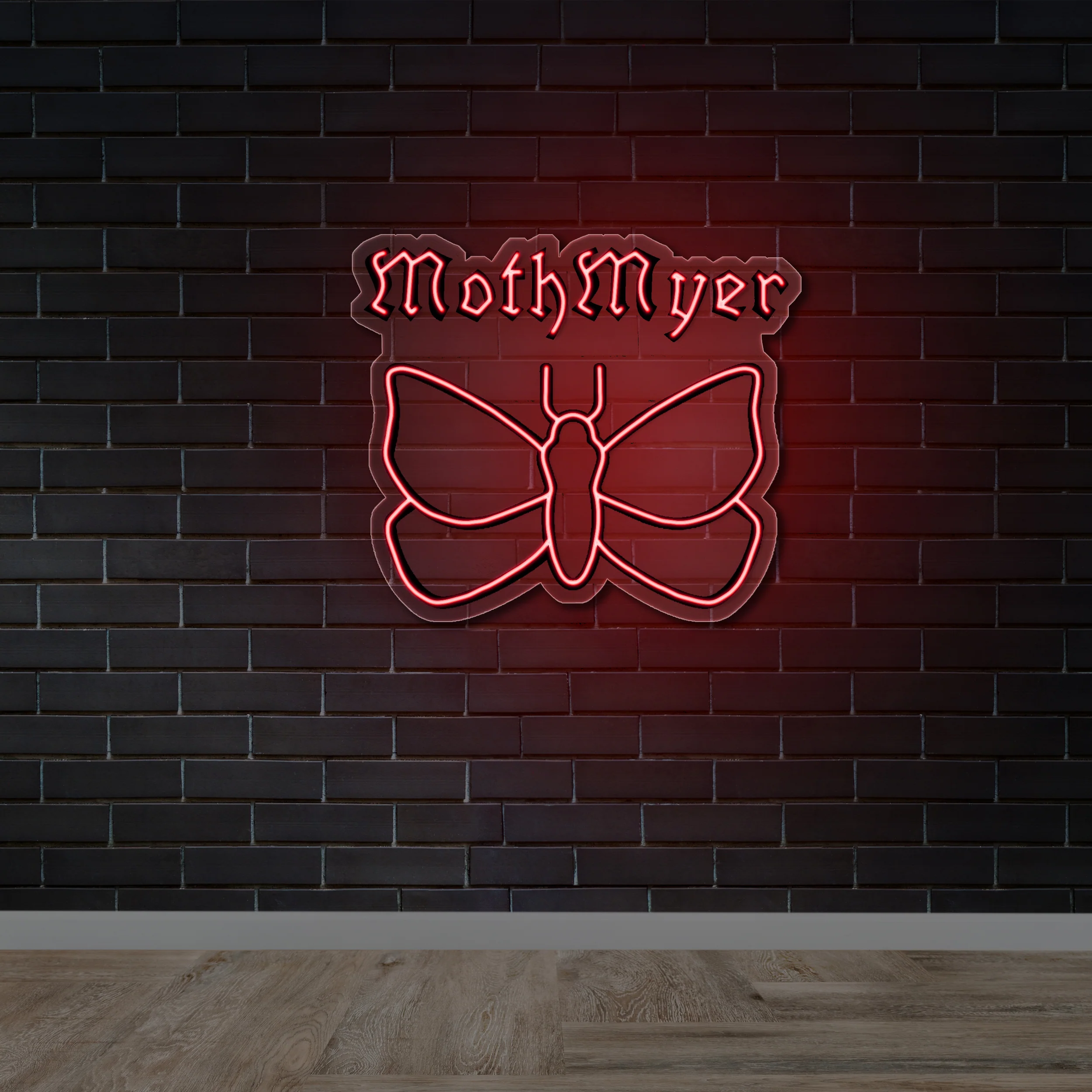 Moth Myer - Premium Neon Artwork