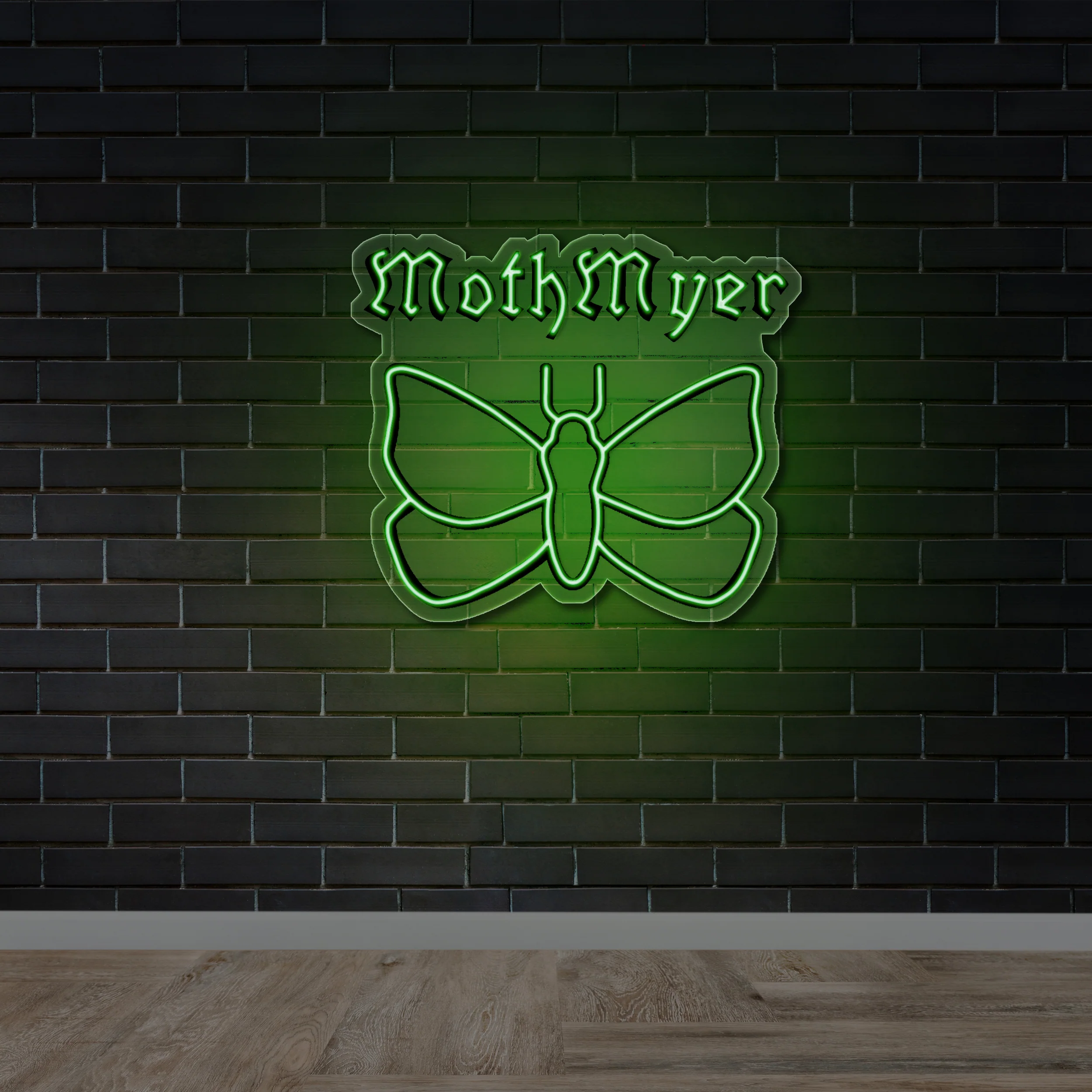 Moth Myer - Premium Neon Artwork - Image 2