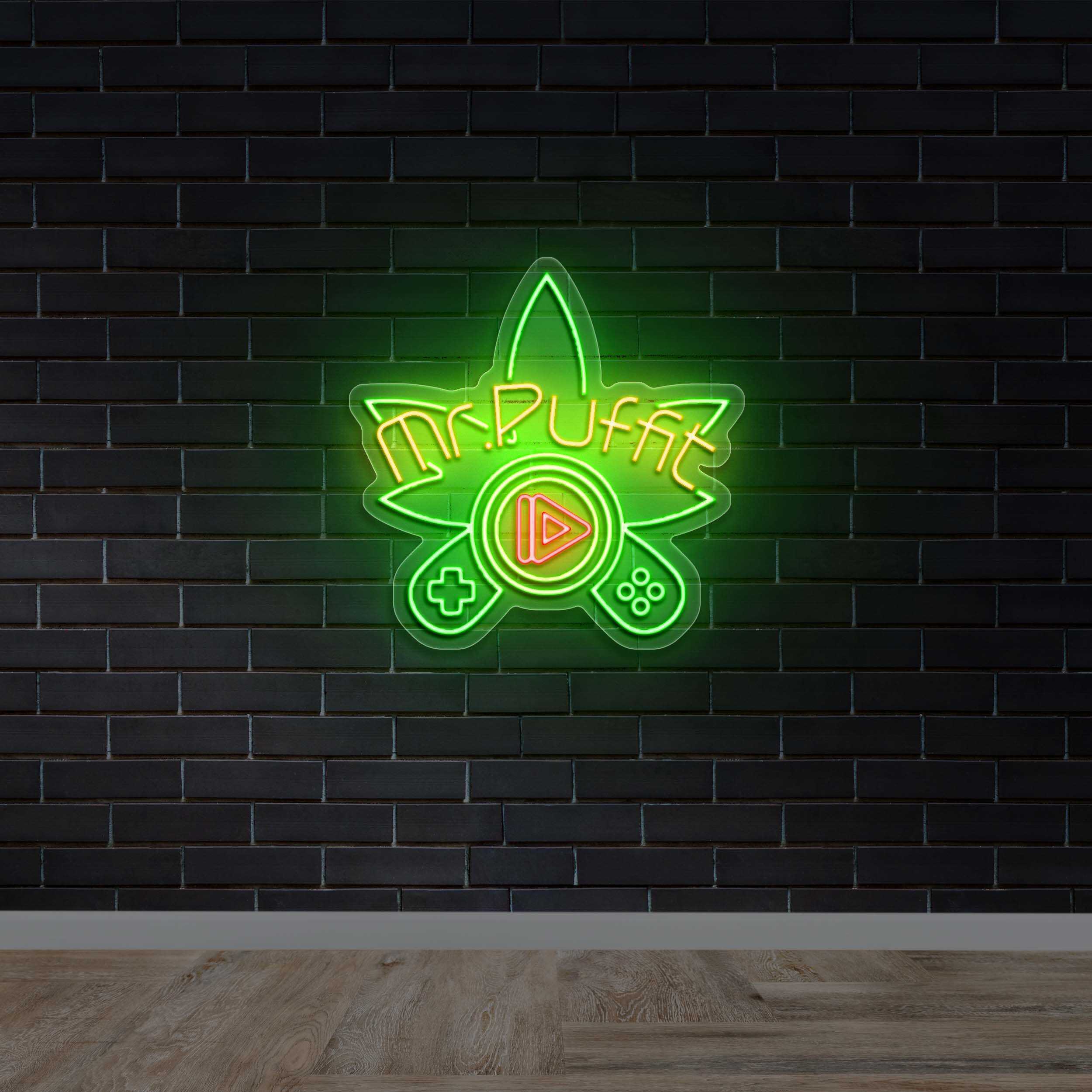 Mr. Puffit - Premium Neon Artwork - Image 3