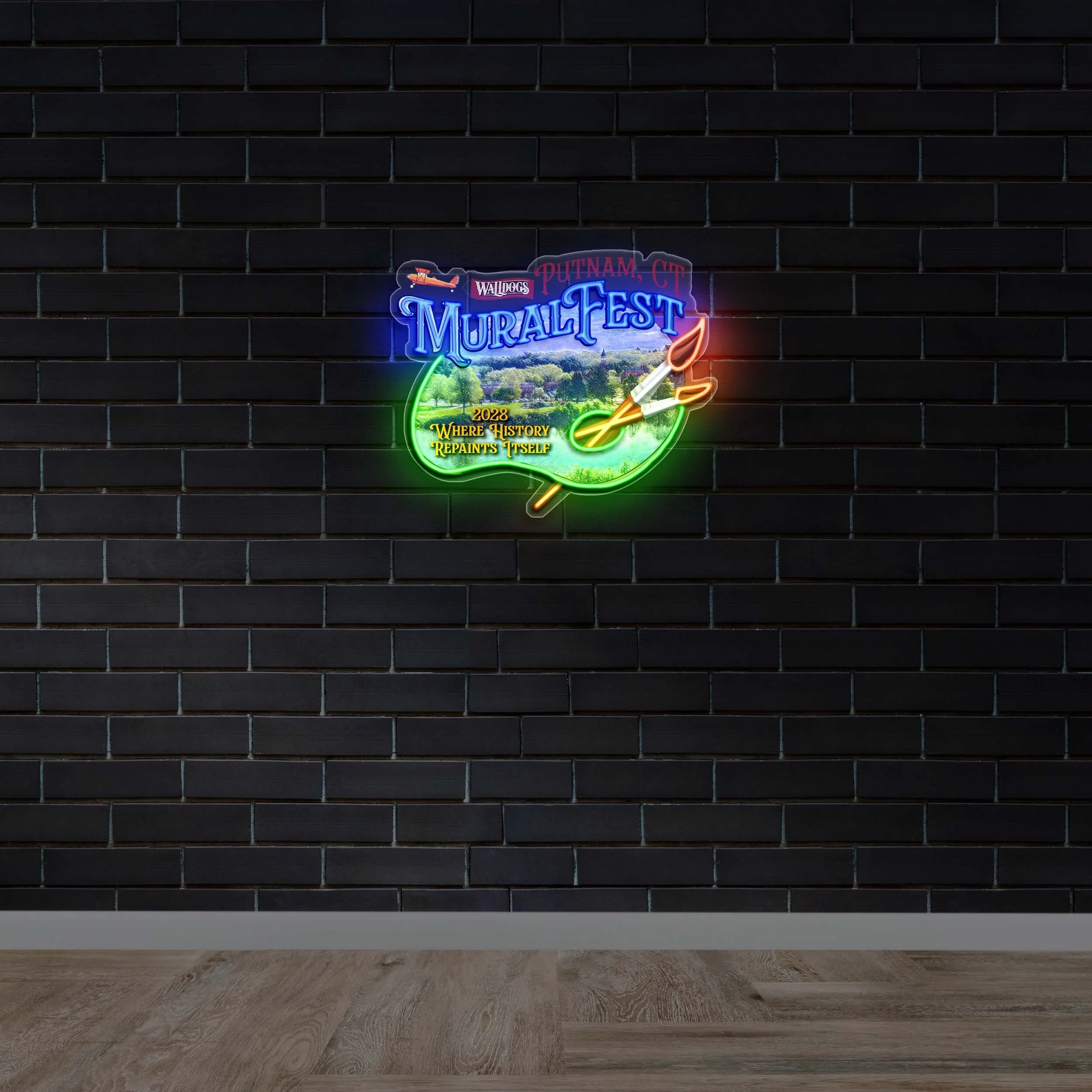 MURAL FEST - Premium Neon Artwork - Image 2