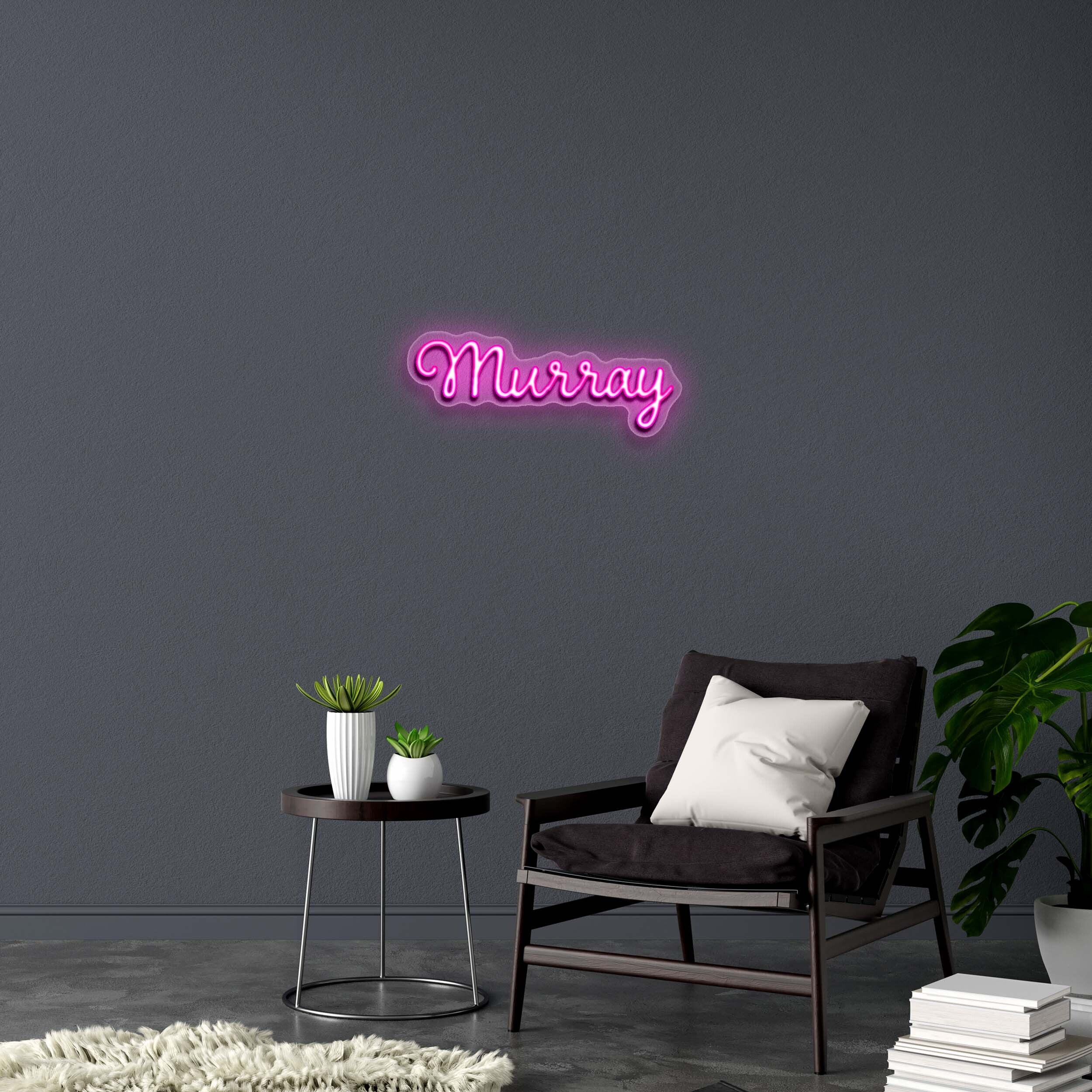 Murray - Premium Neon Artwork