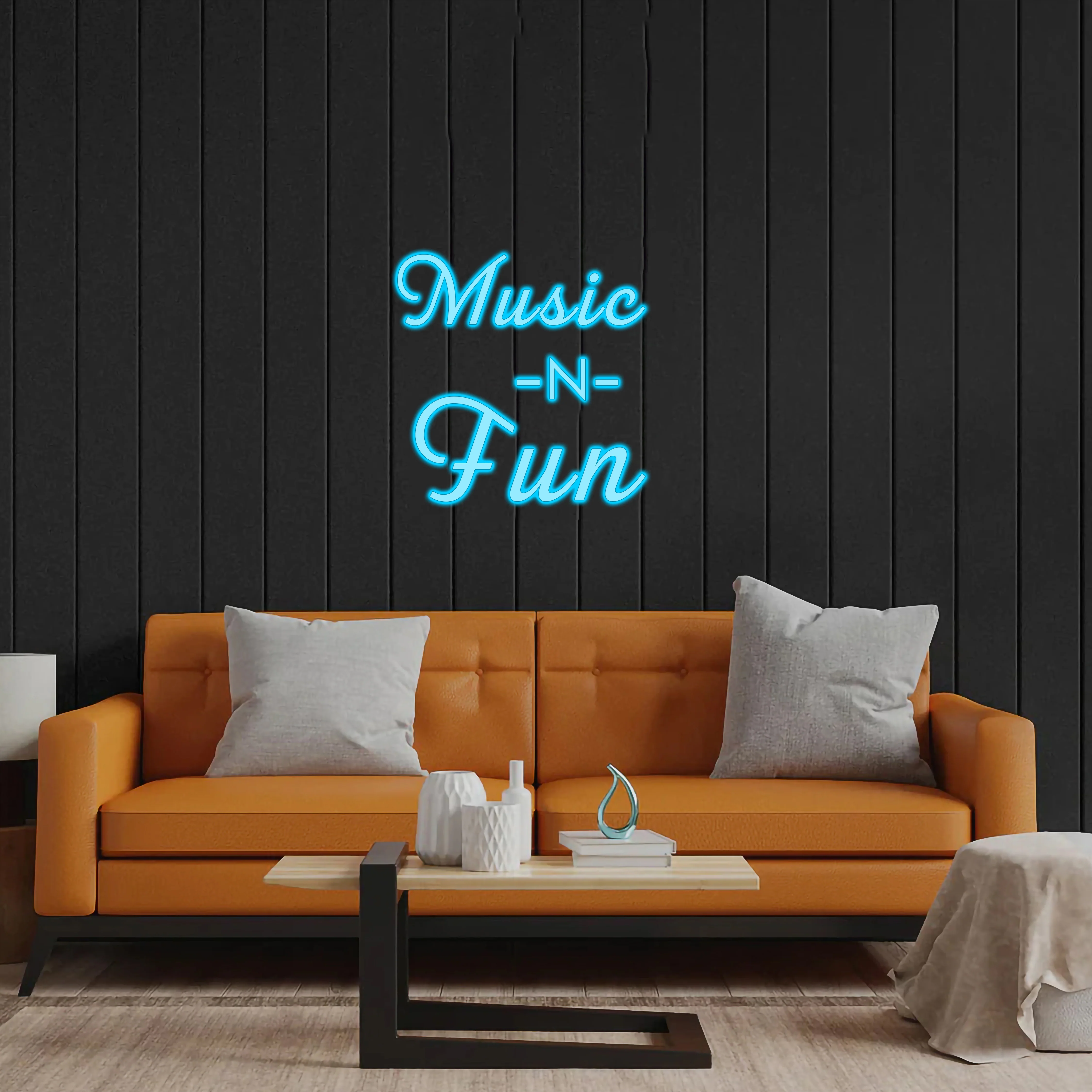 Music N Fun - Premium Neon Artwork