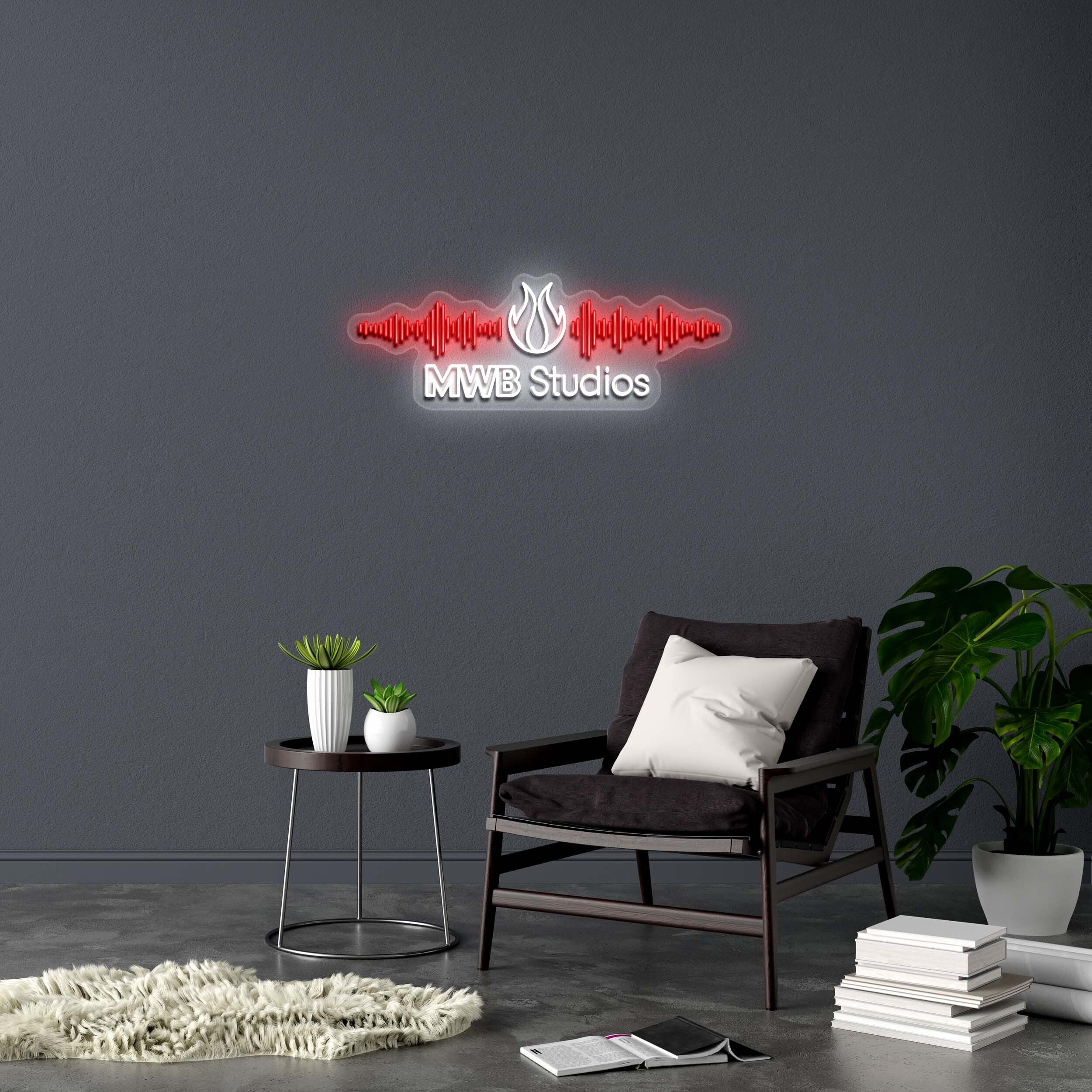 MWB Studios II - Premium Neon Artwork