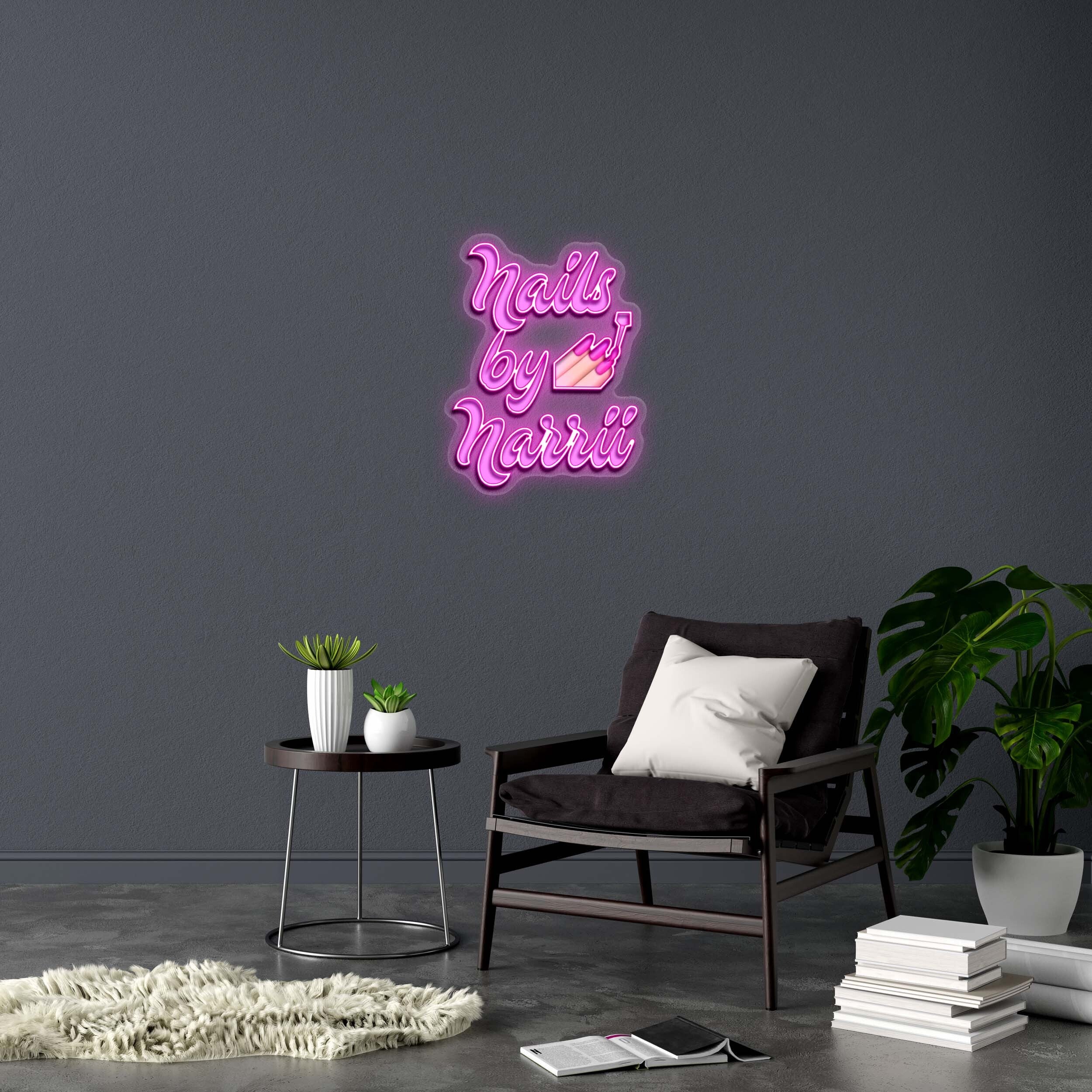 Nails by narri - Premium Neon Artwork