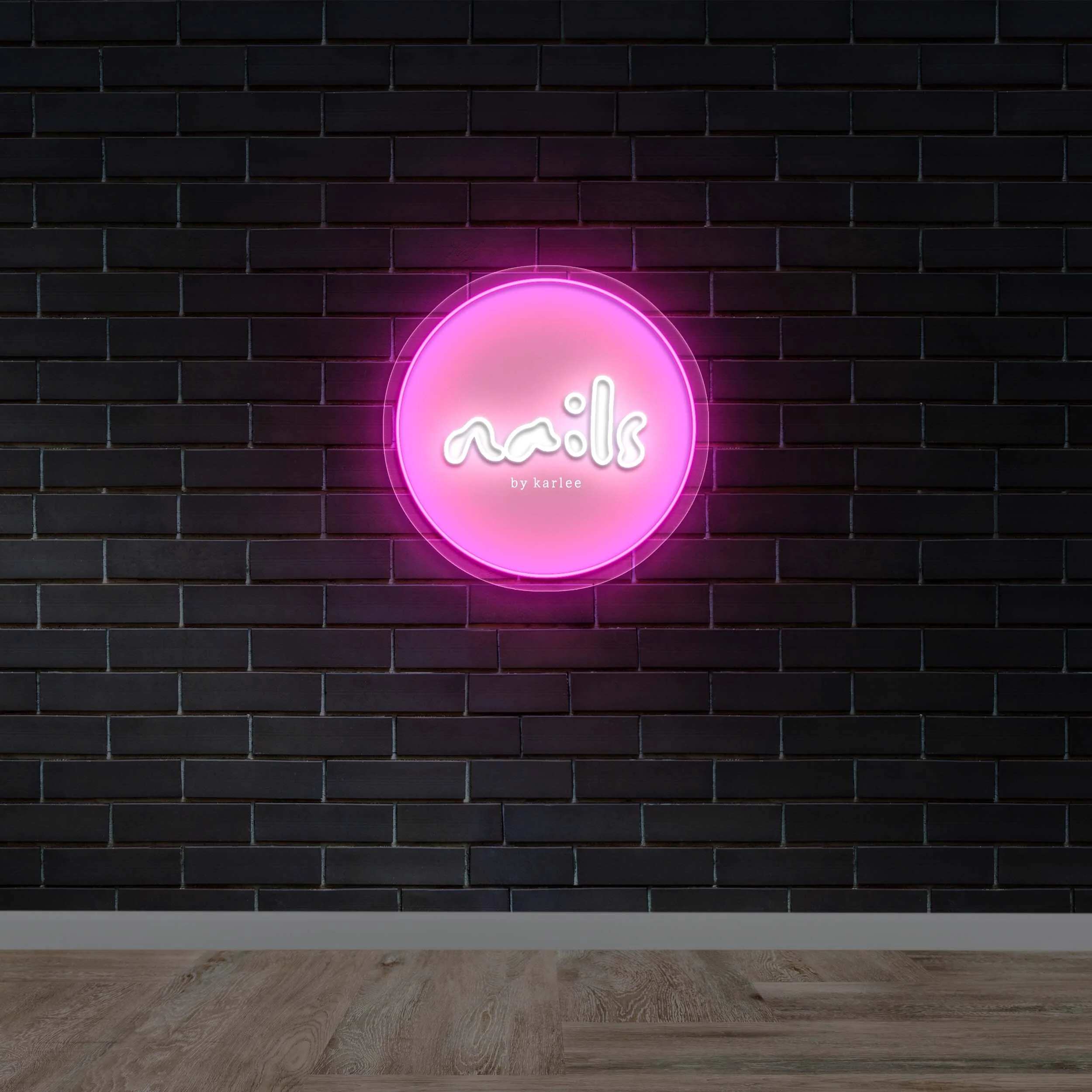 nails - Premium Neon Artwork