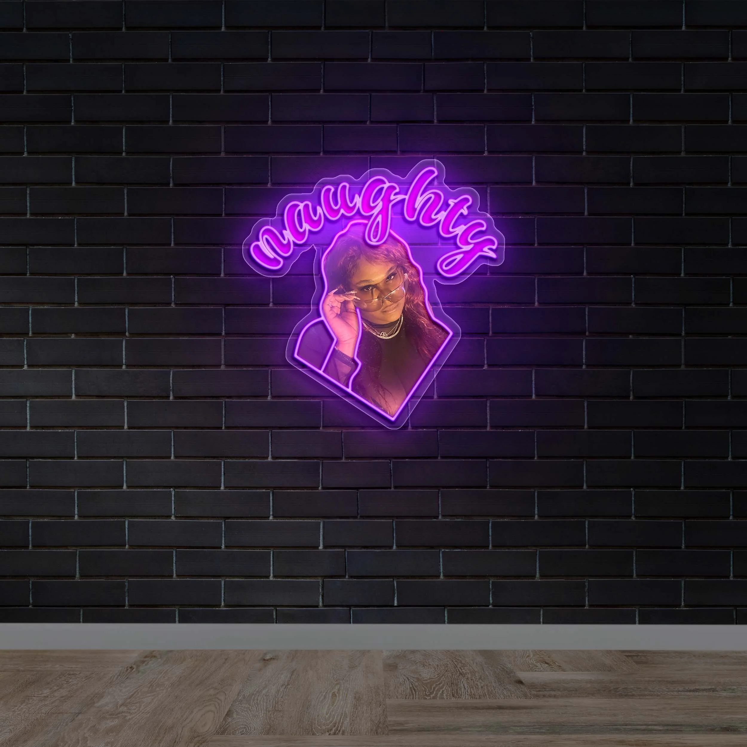 Naughty – Premium Neon Artwork