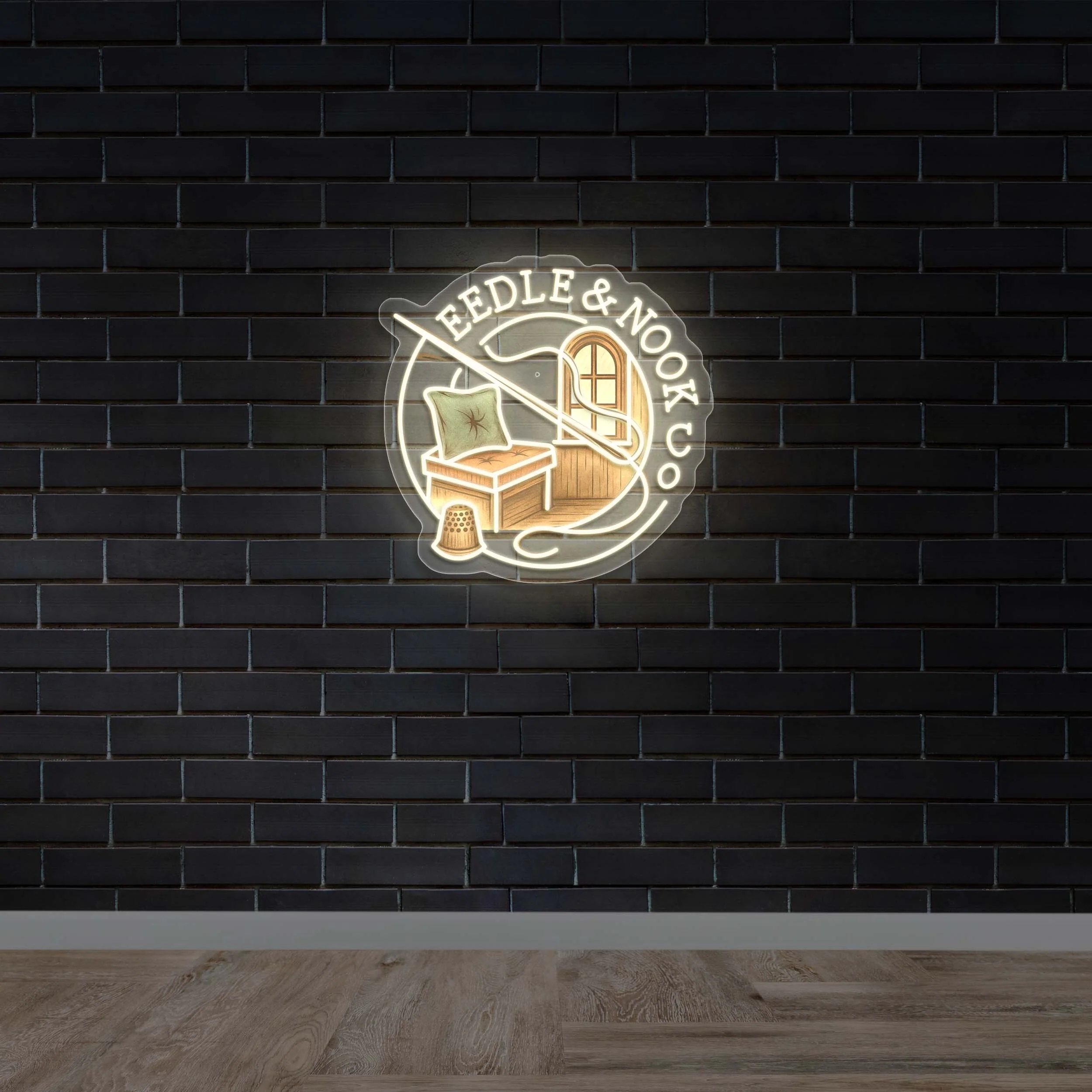 NEEDLE & NOOK - Premium Neon Artwork