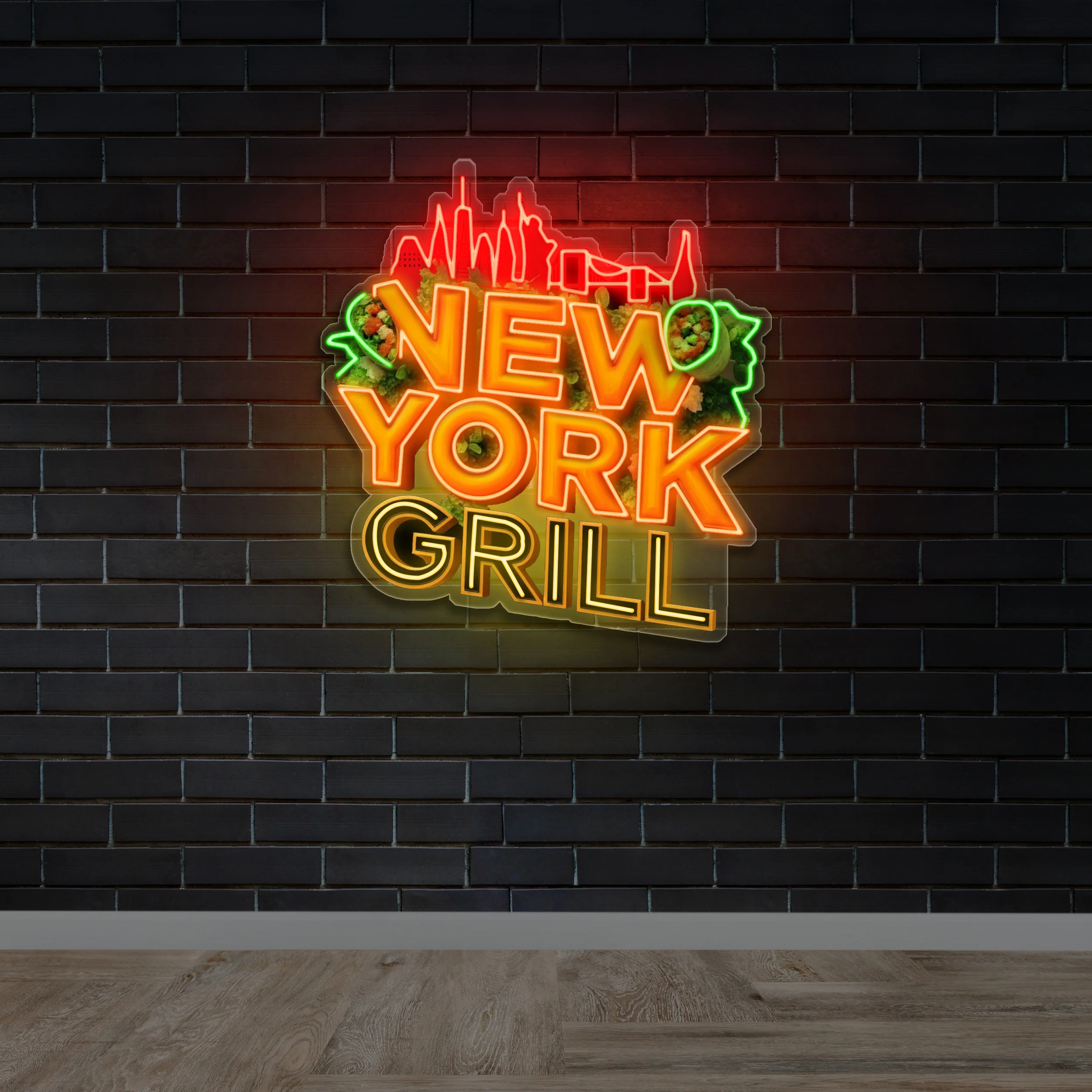 NEW YORK GRILL - Premium Neon Artwork
