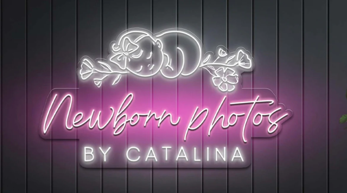 Newborn Photos - Premium Neon Artwork