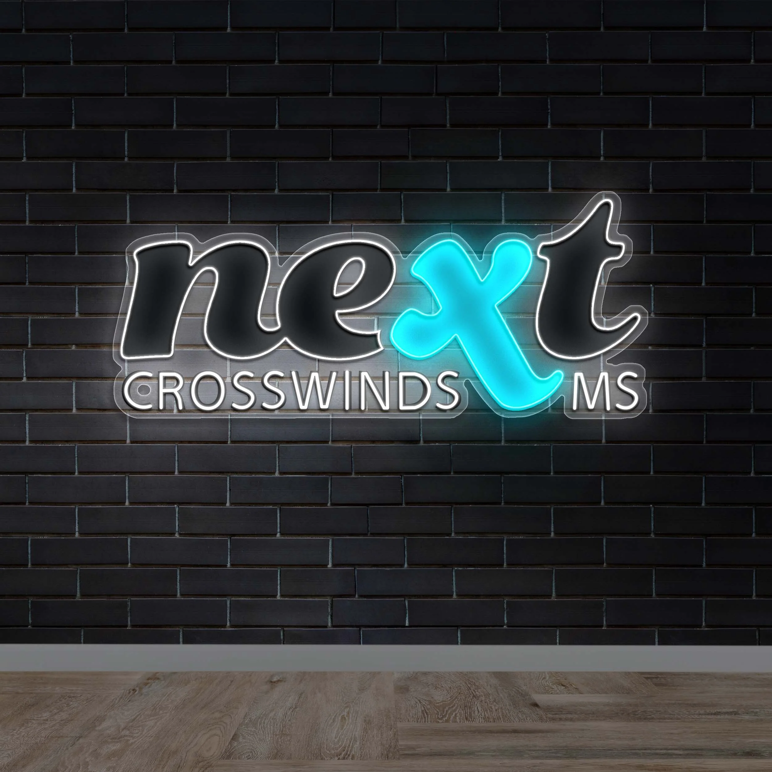 next CROSSWINDS MS | Smaller version- Premium Neon Artwork - Image 2