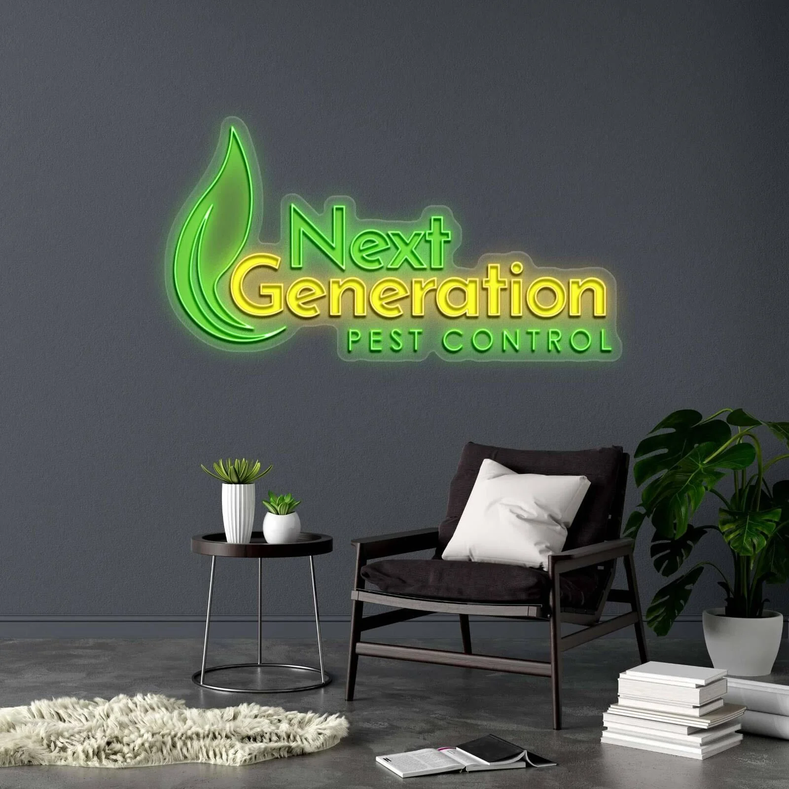 Next Generation PEST CONTROL - Premium Neon Artwork
