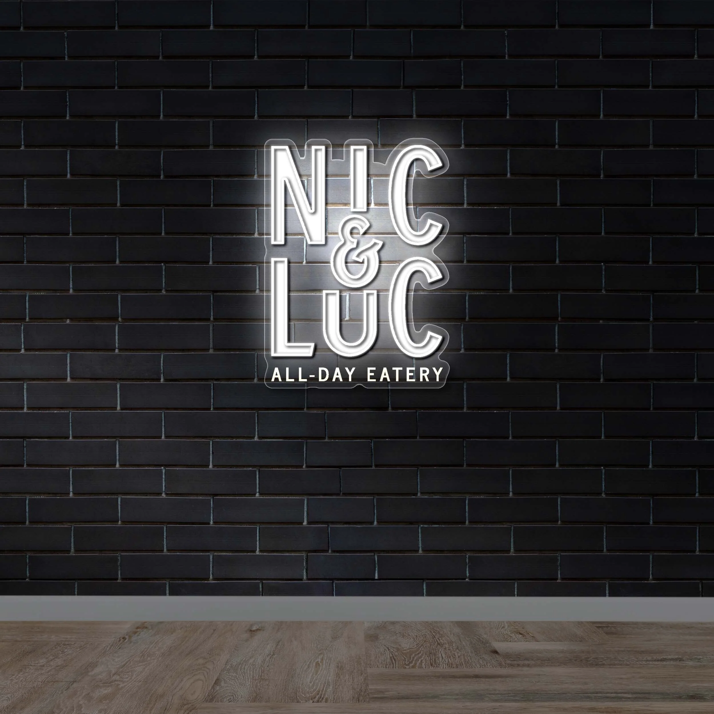 Nic & Luc - Premium Neon Artwork