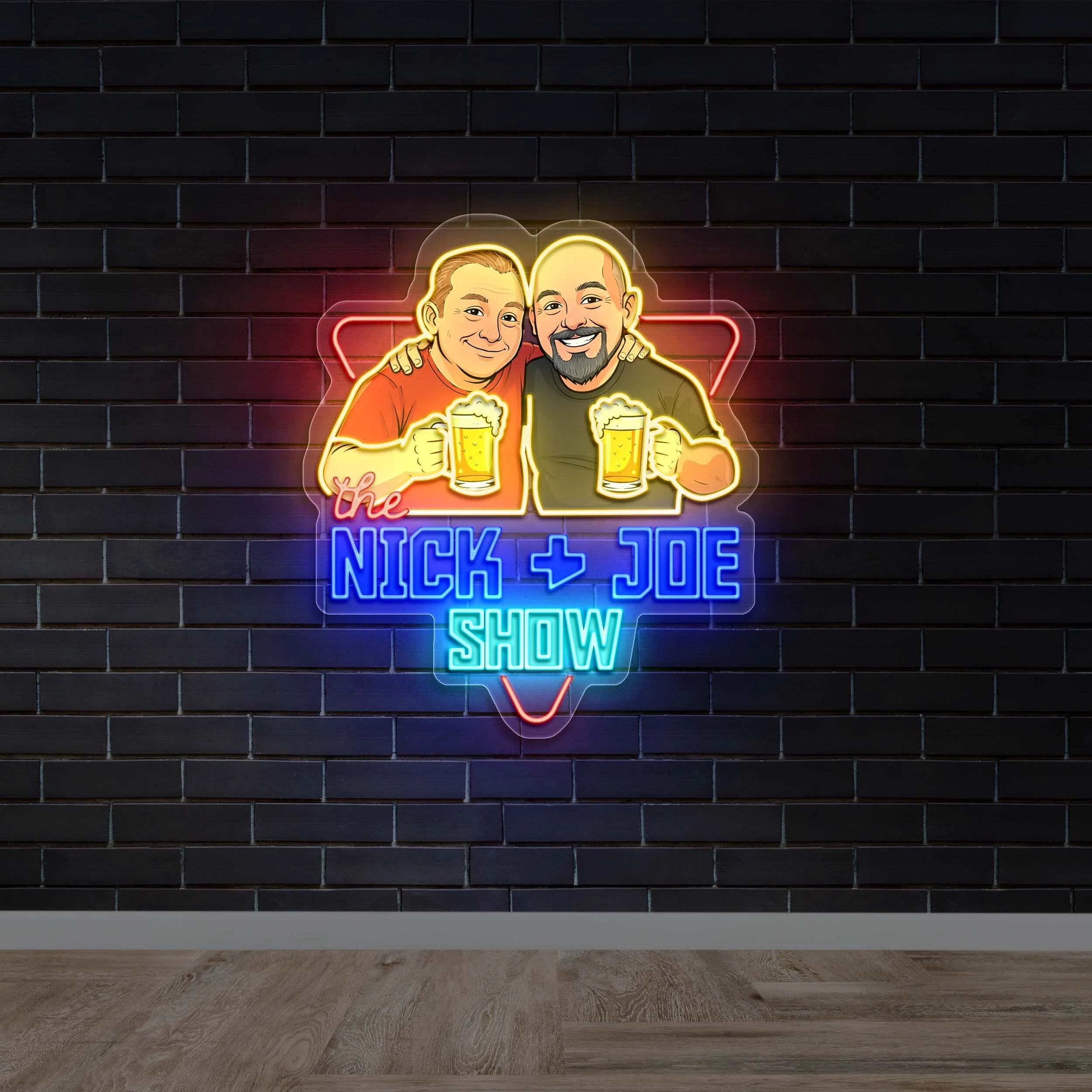 Nick & Joe Show – Premium Neon Artwork - Image 2