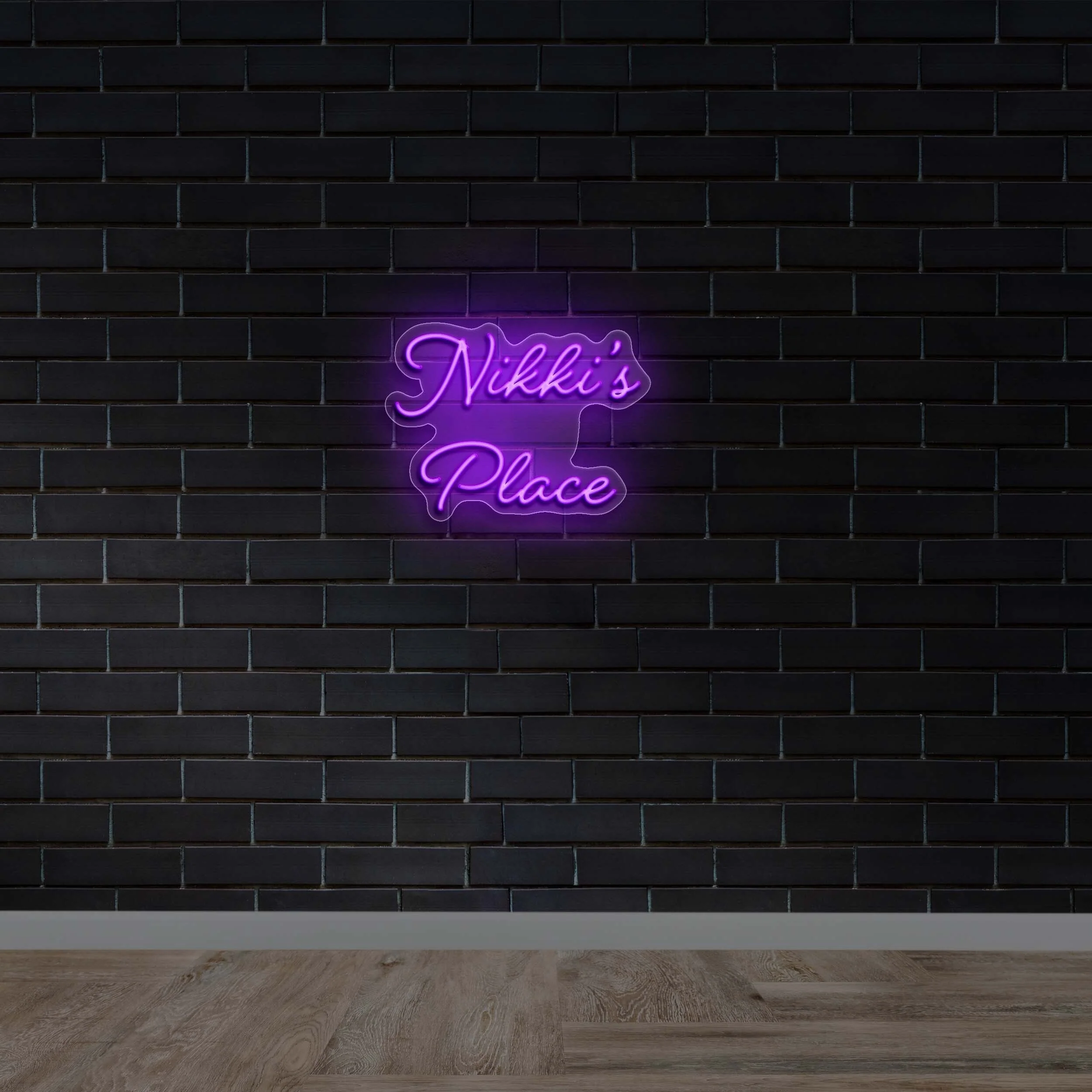 Nikki's Place - Premium Neon Artwork