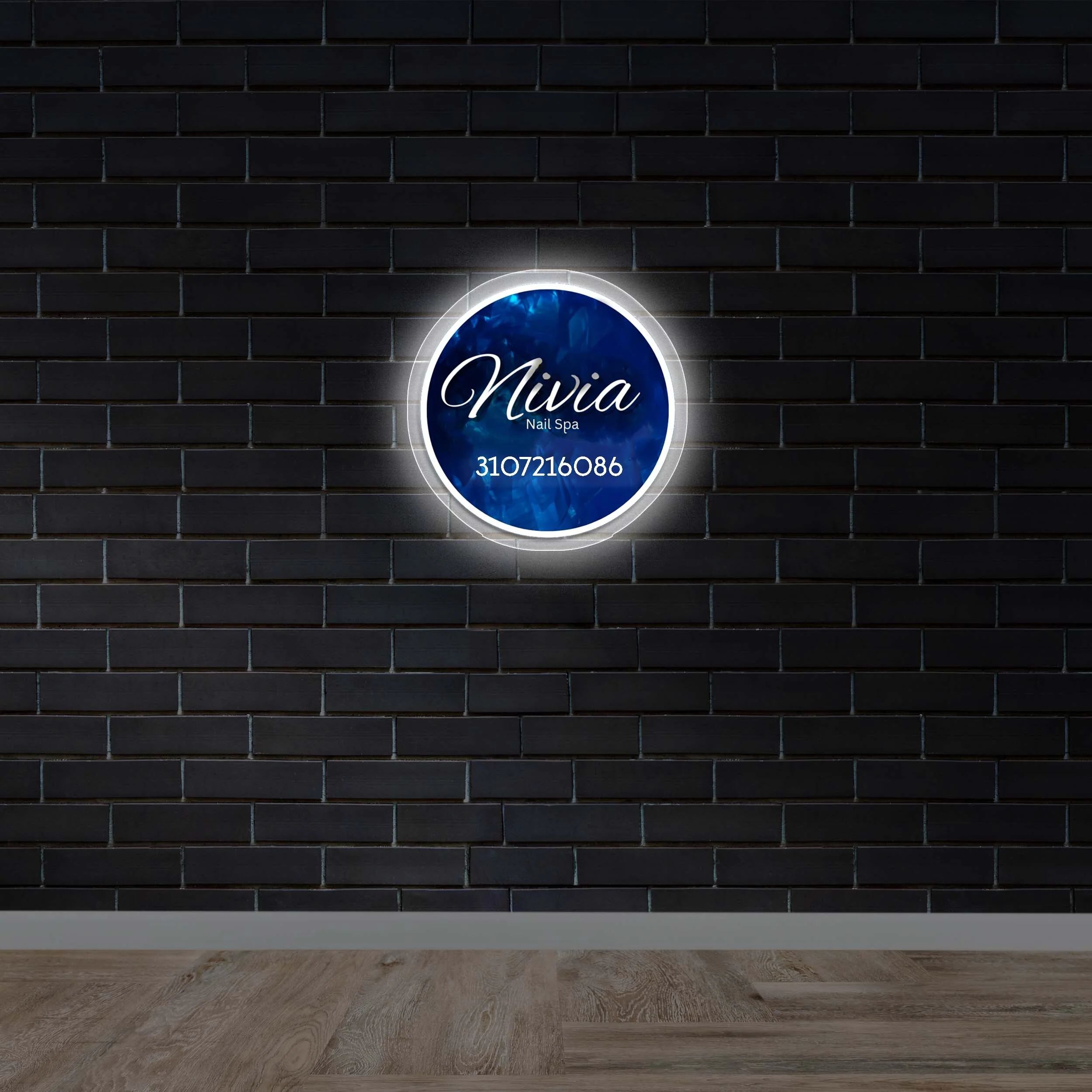 Nivia | 2nd Backlit Version - Premium Neon Artwork