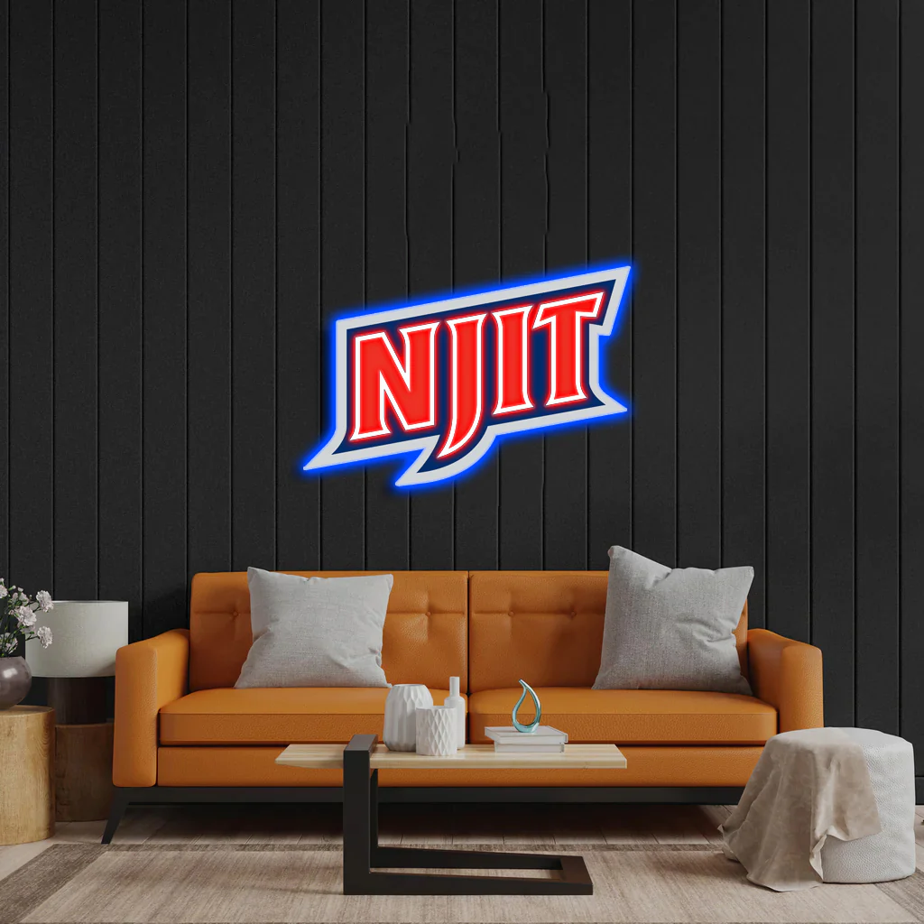 NJIT - Premium Neon Artwork