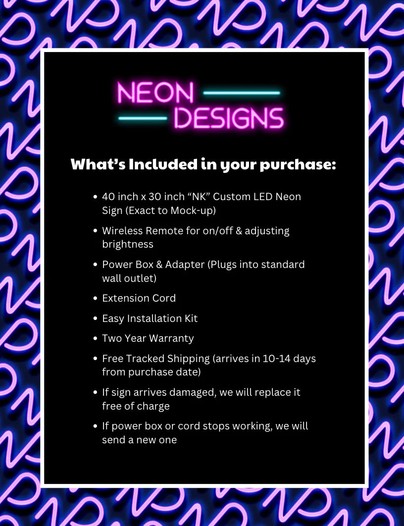 NK - Premium Neon Artwork - Image 2