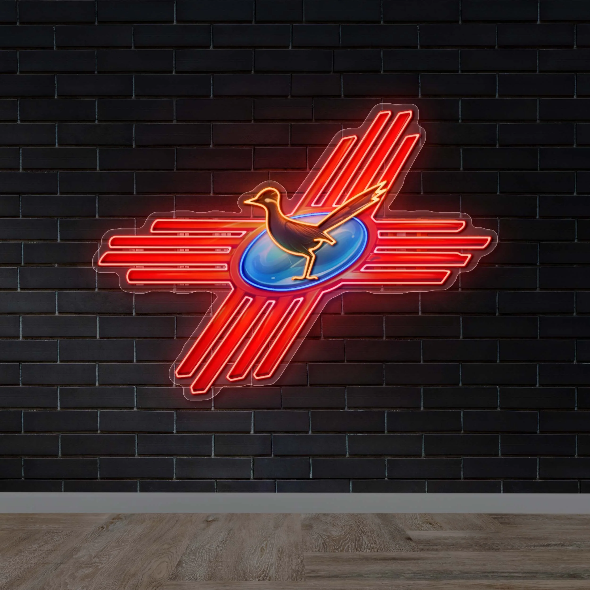 NM DESERT SUN - Premium Neon Artwork