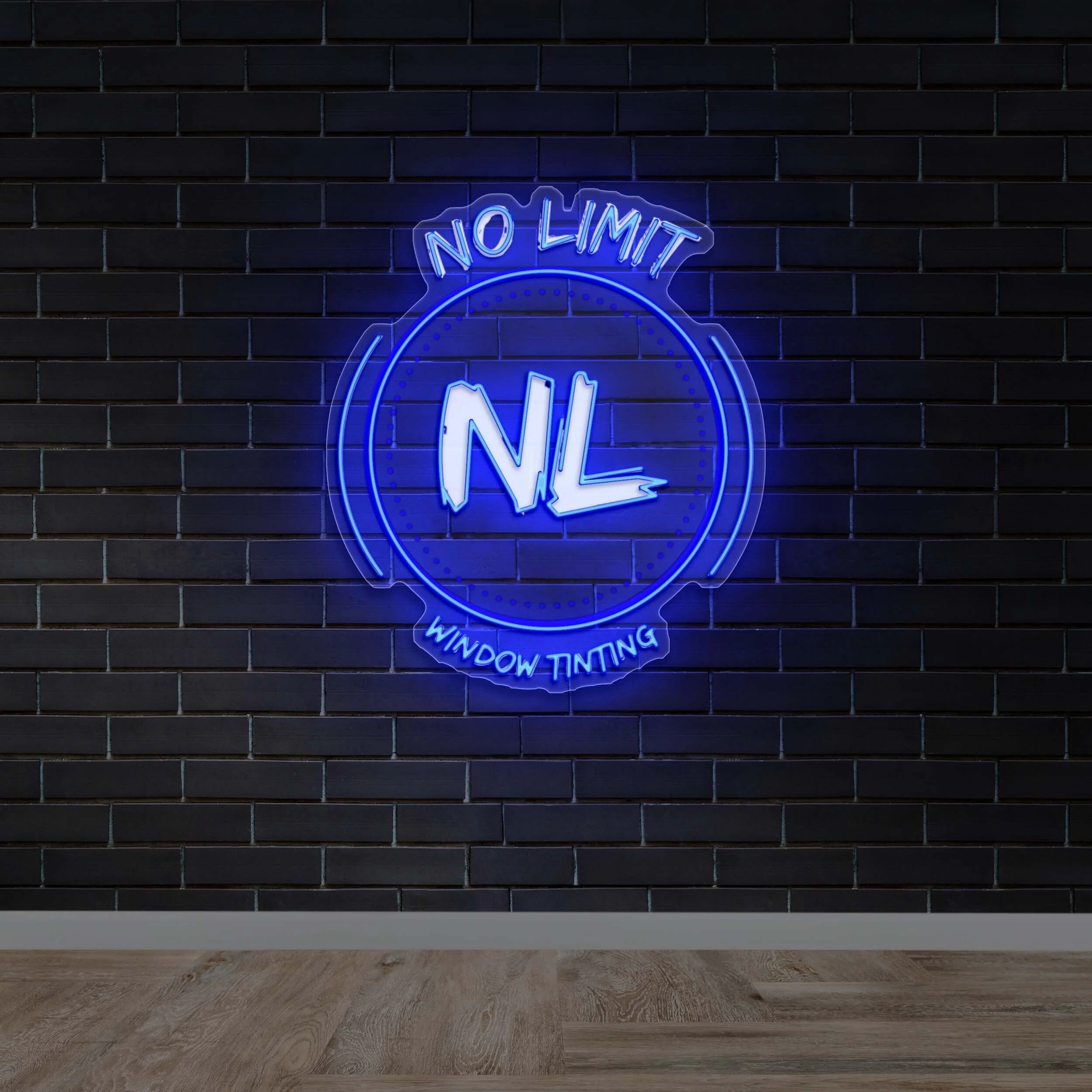 NO LIMIT - Premium Neon Artwork