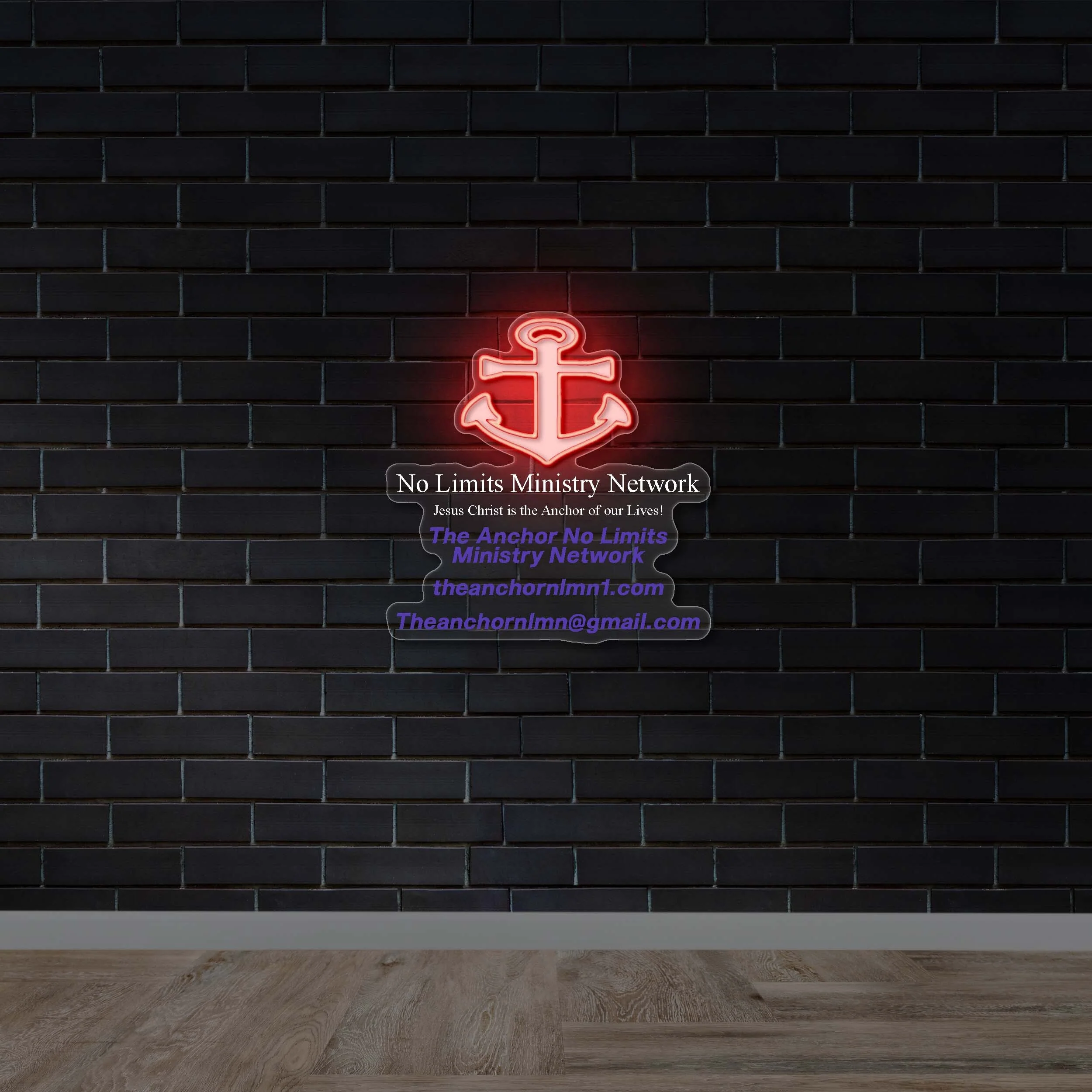 NO LIMITS MINISTRY NETWORK - Premium Neon Artwork