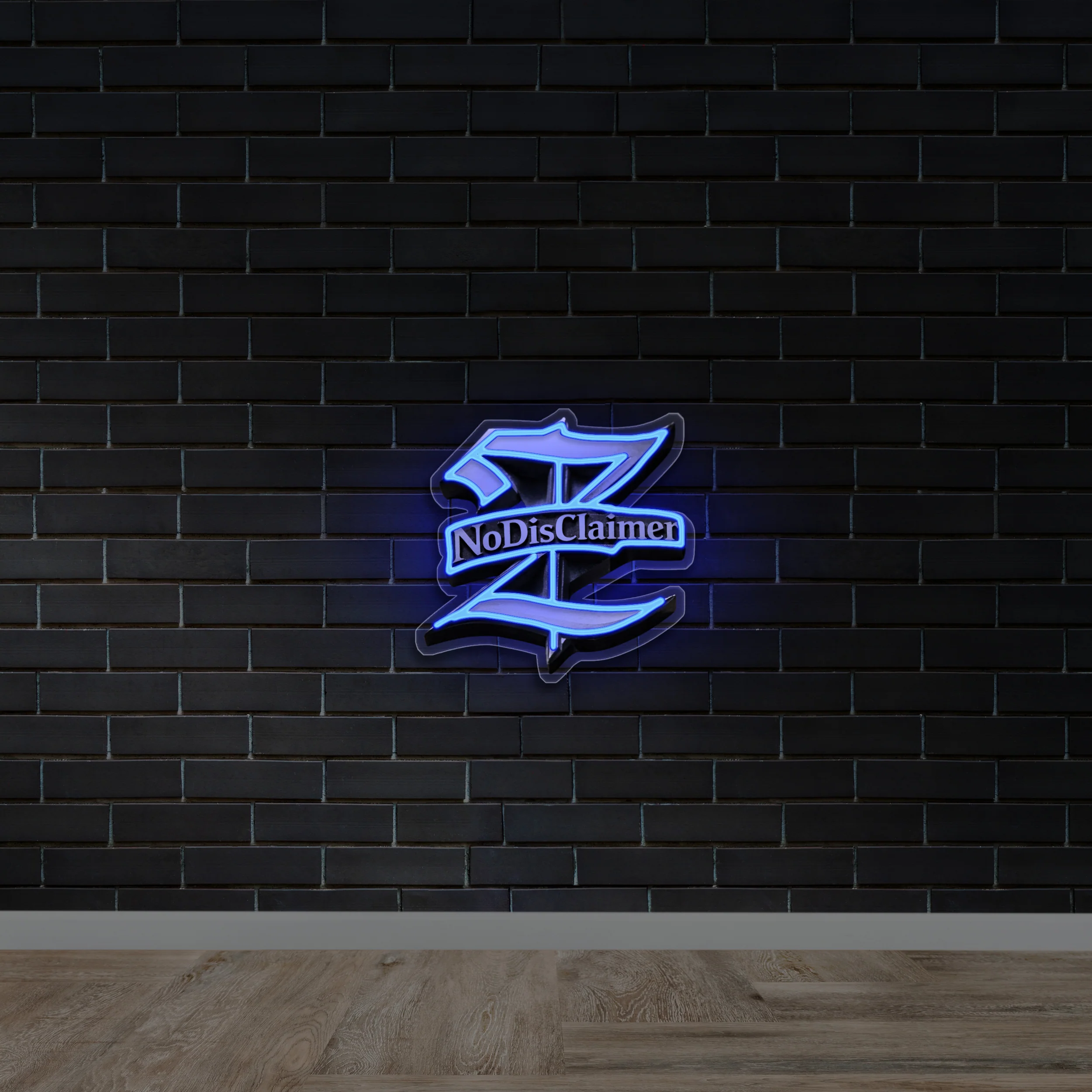 NoDisClaimer - Premium Neon Artwork